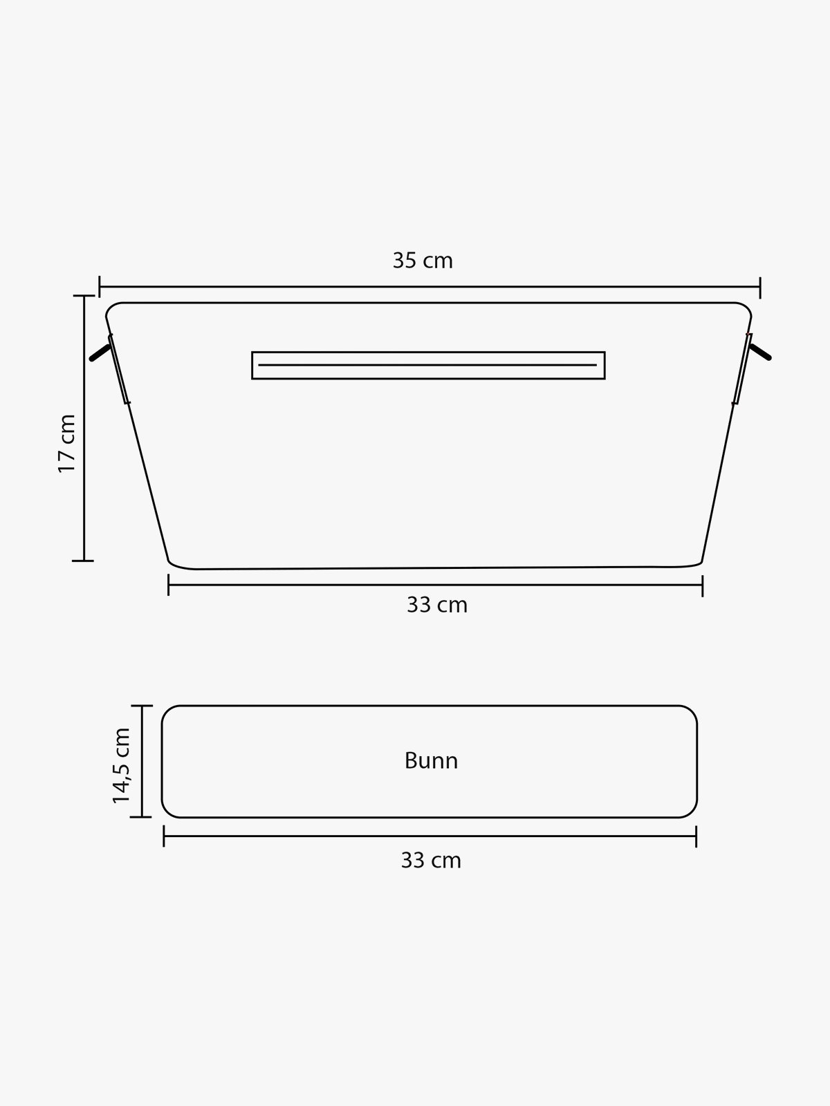 Tinkafu Tinkabag Organizer Svart