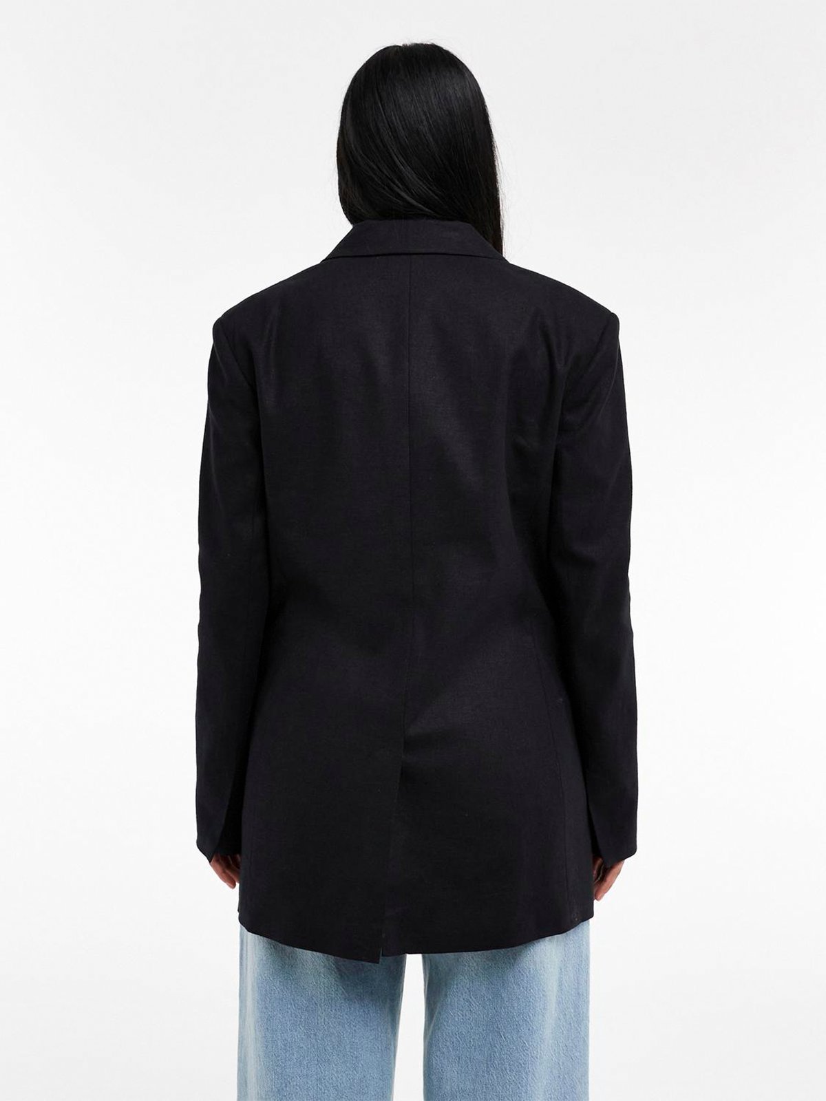 Topshop Isabella Blazer Black