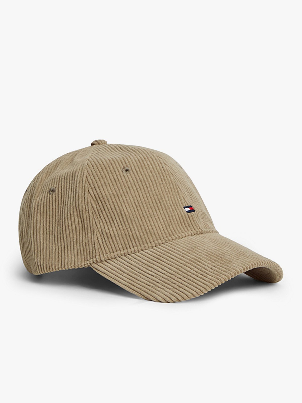 Tommy Hilfiger Flag Cord 6 Panel Cap Rustic Taupe