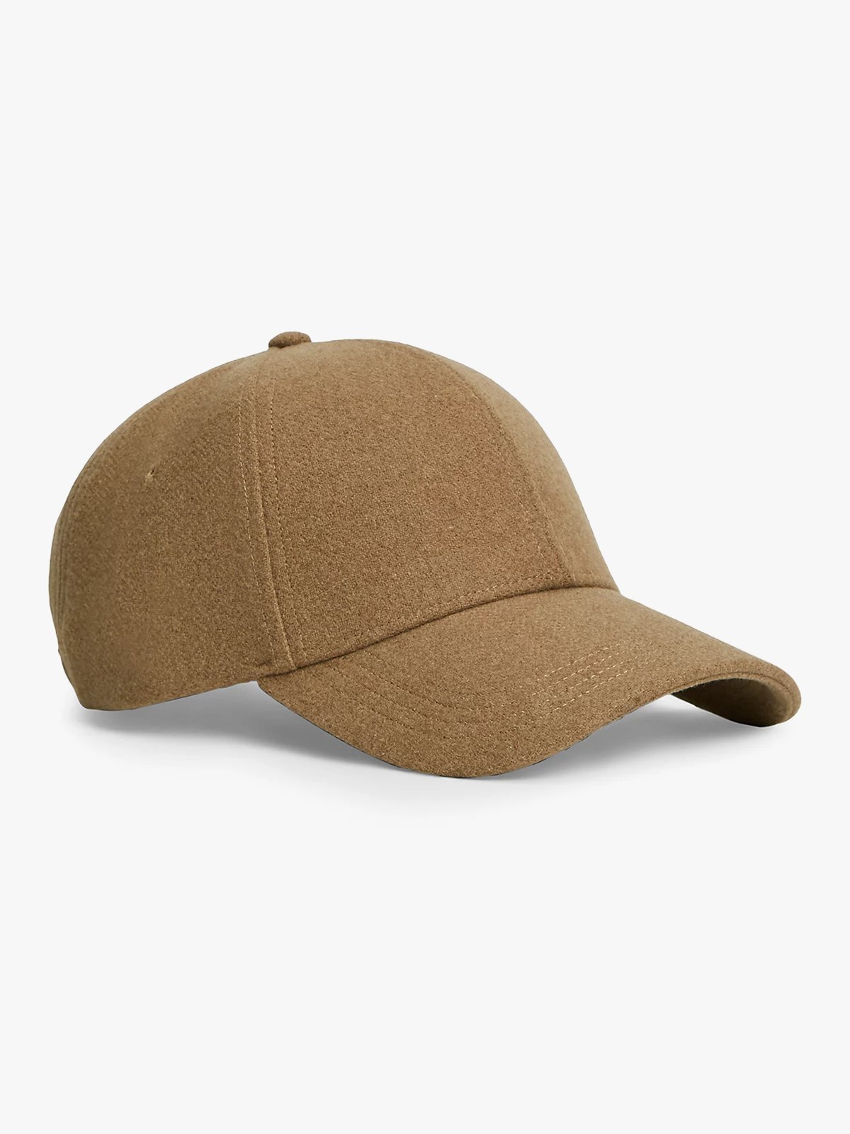 Tommy Hilfiger 6 Panel Melton Cap Vintage Camel