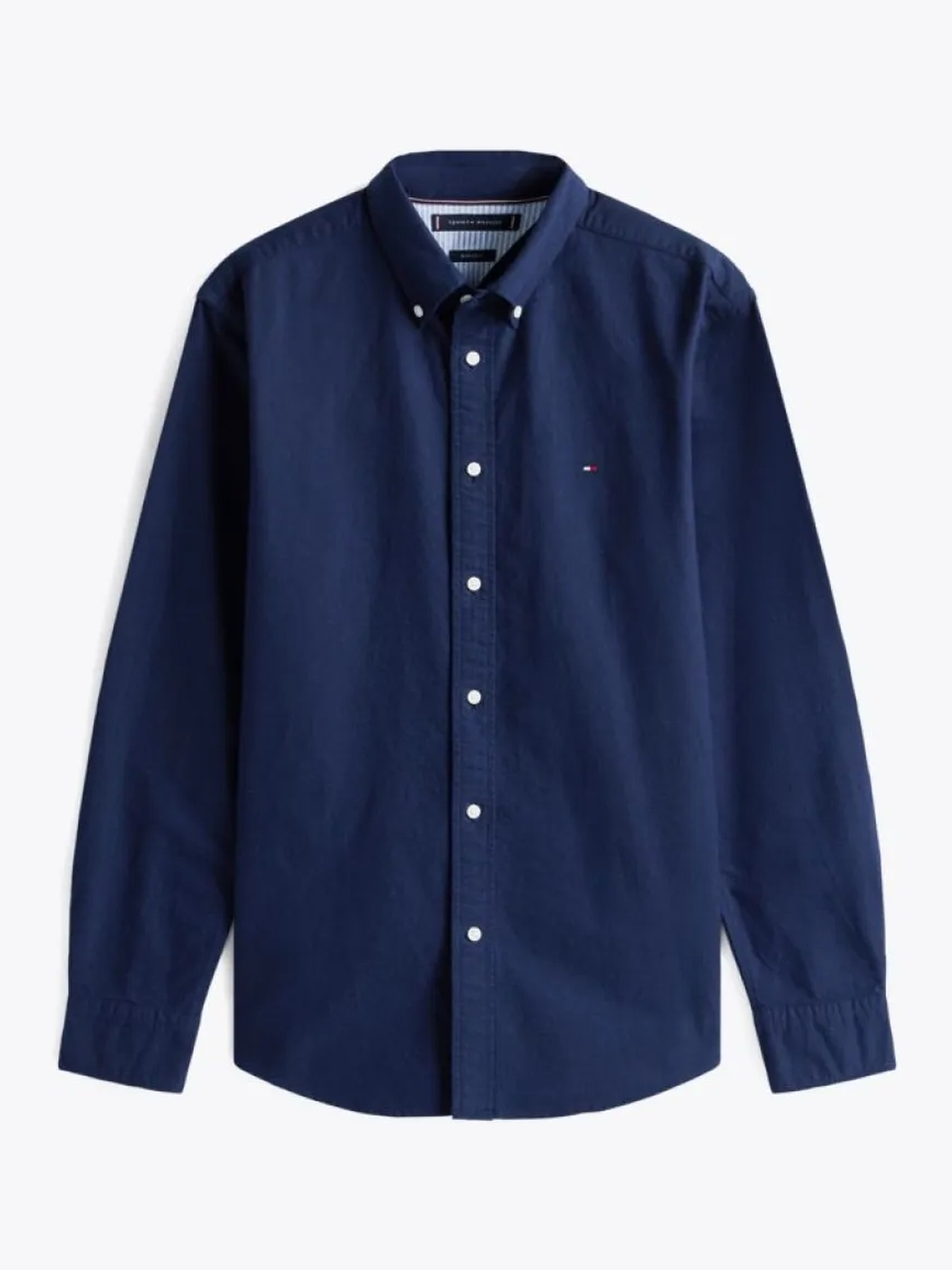 Tommy Hilfiger Solid Heritage Oxford Regular Fit Shirt Preppy Navy / Desert Sky Solid