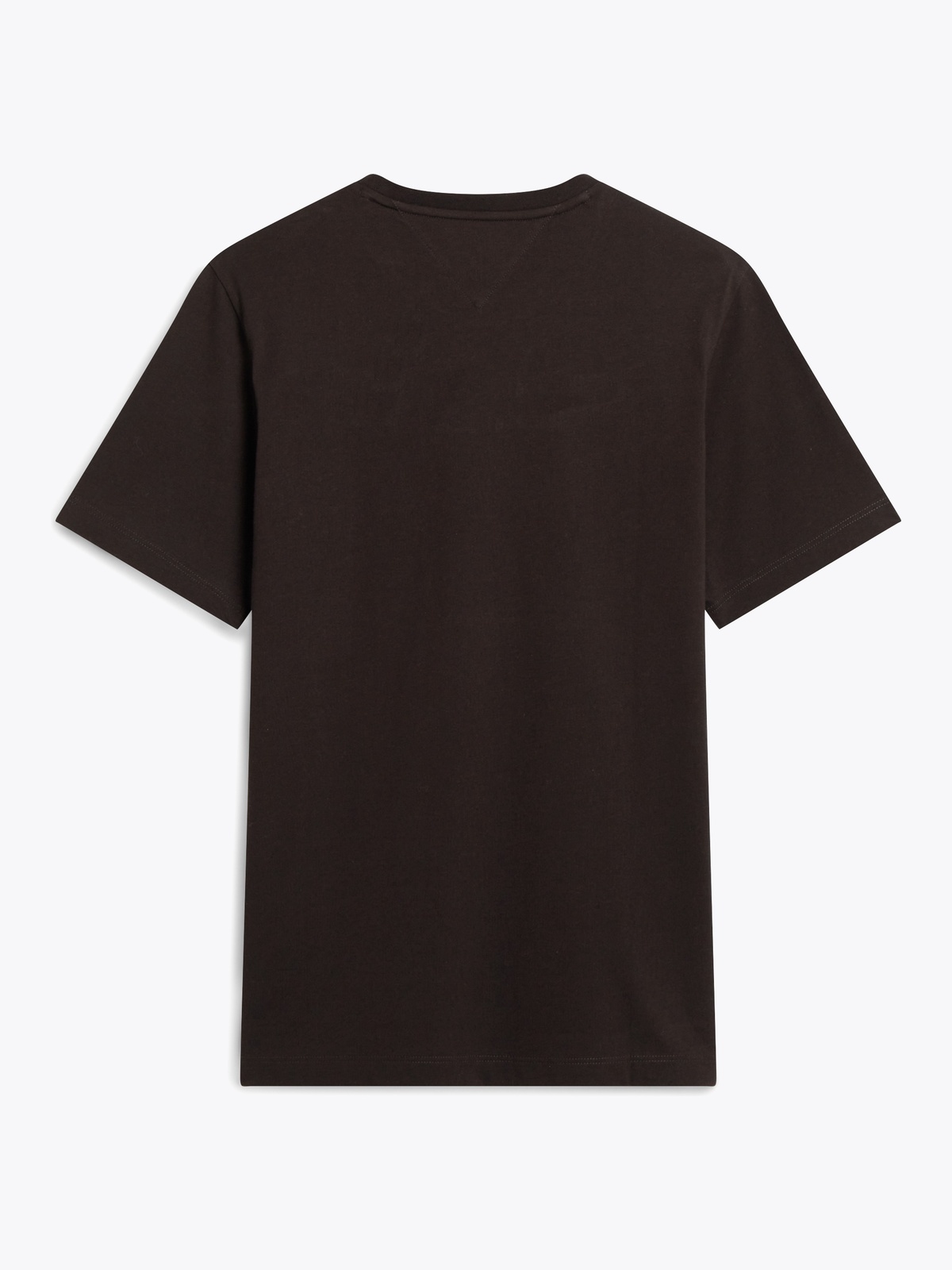 Tommy Hilfiger Essential Seasonal Regular Fit Solid Tee Sjokolade