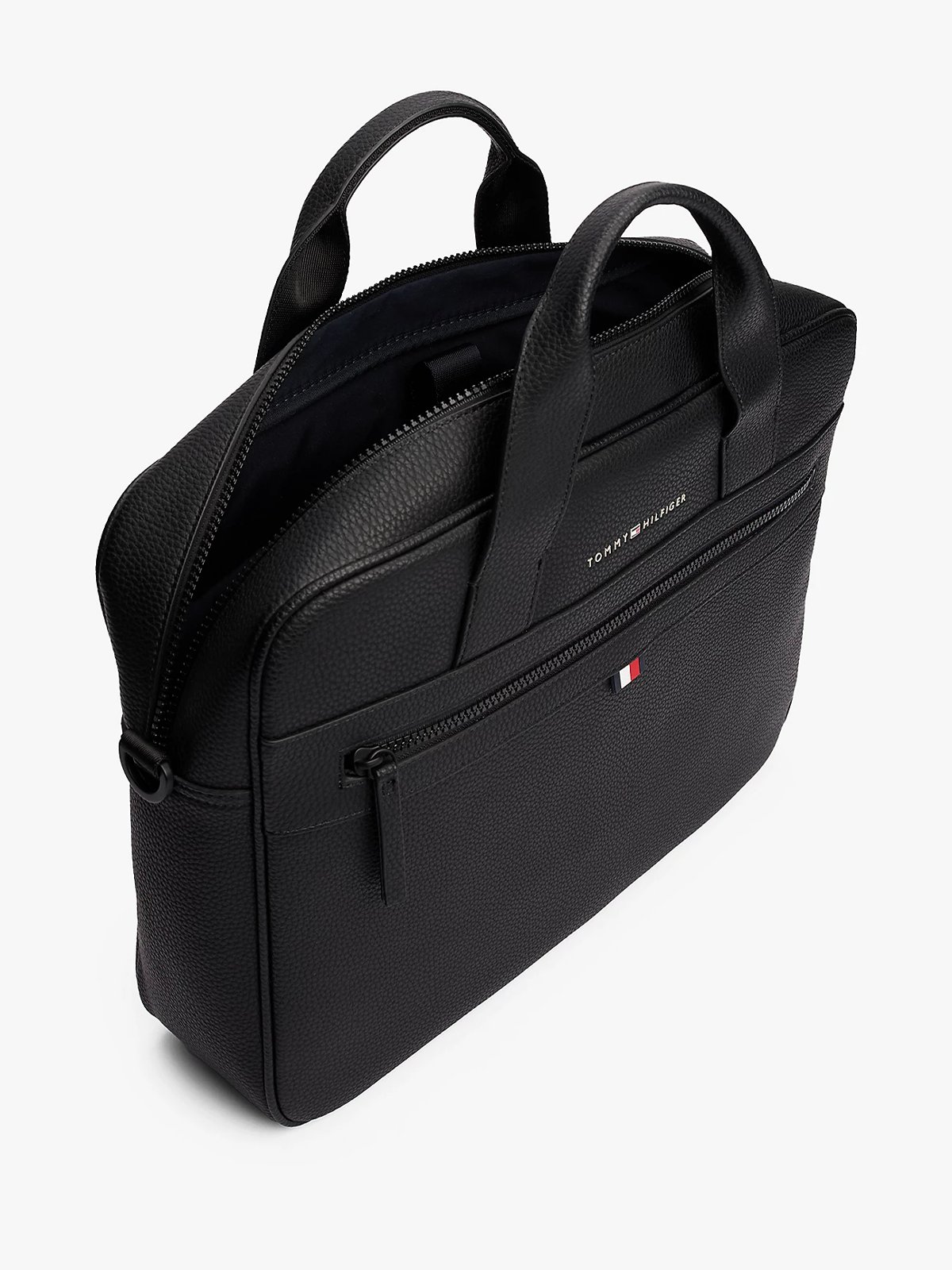 Tommy Hilfiger Essential PU Computer Bag Black