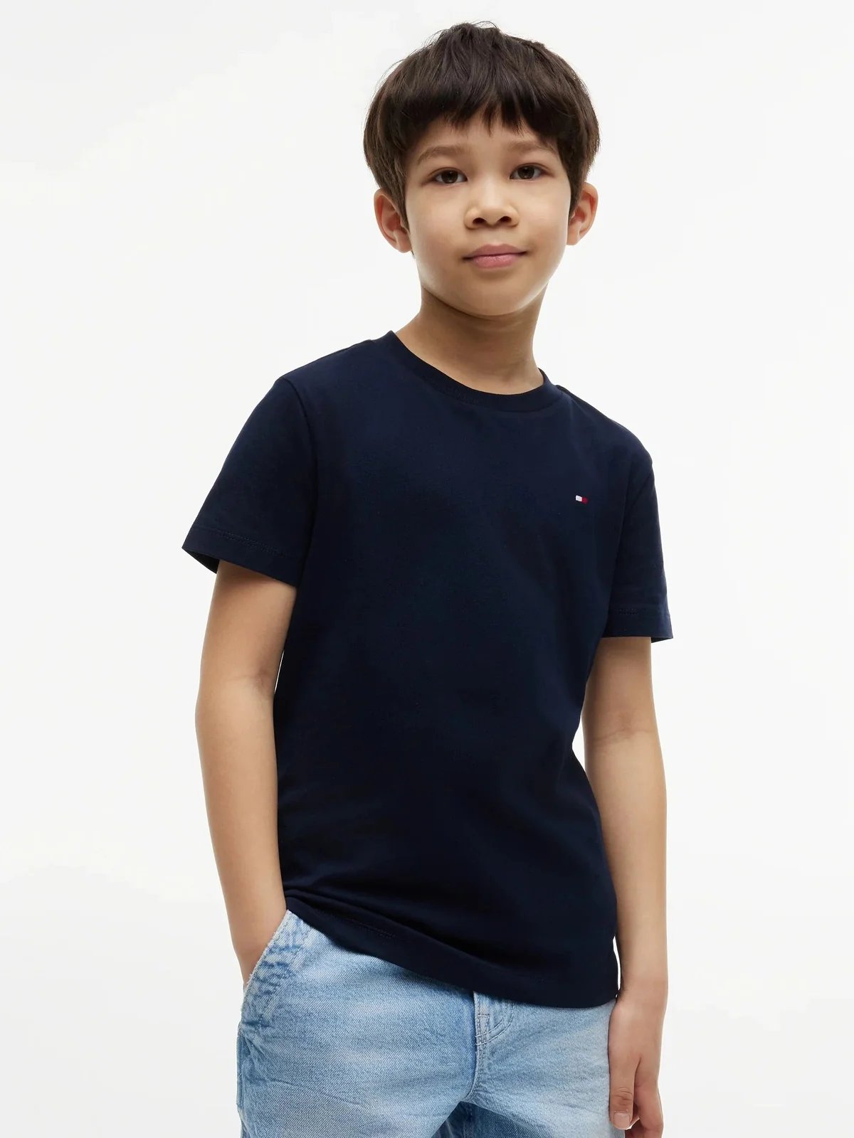 Tommy Hilfiger Team Tommy Graphic T-Shirt Short Sleeve Dark Night Navy
