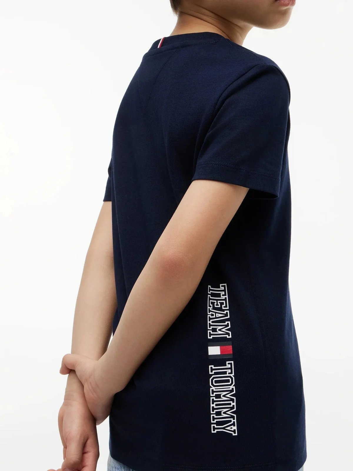 Tommy Hilfiger Team Tommy Graphic T-Shirt Short Sleeve Dark Night Navy