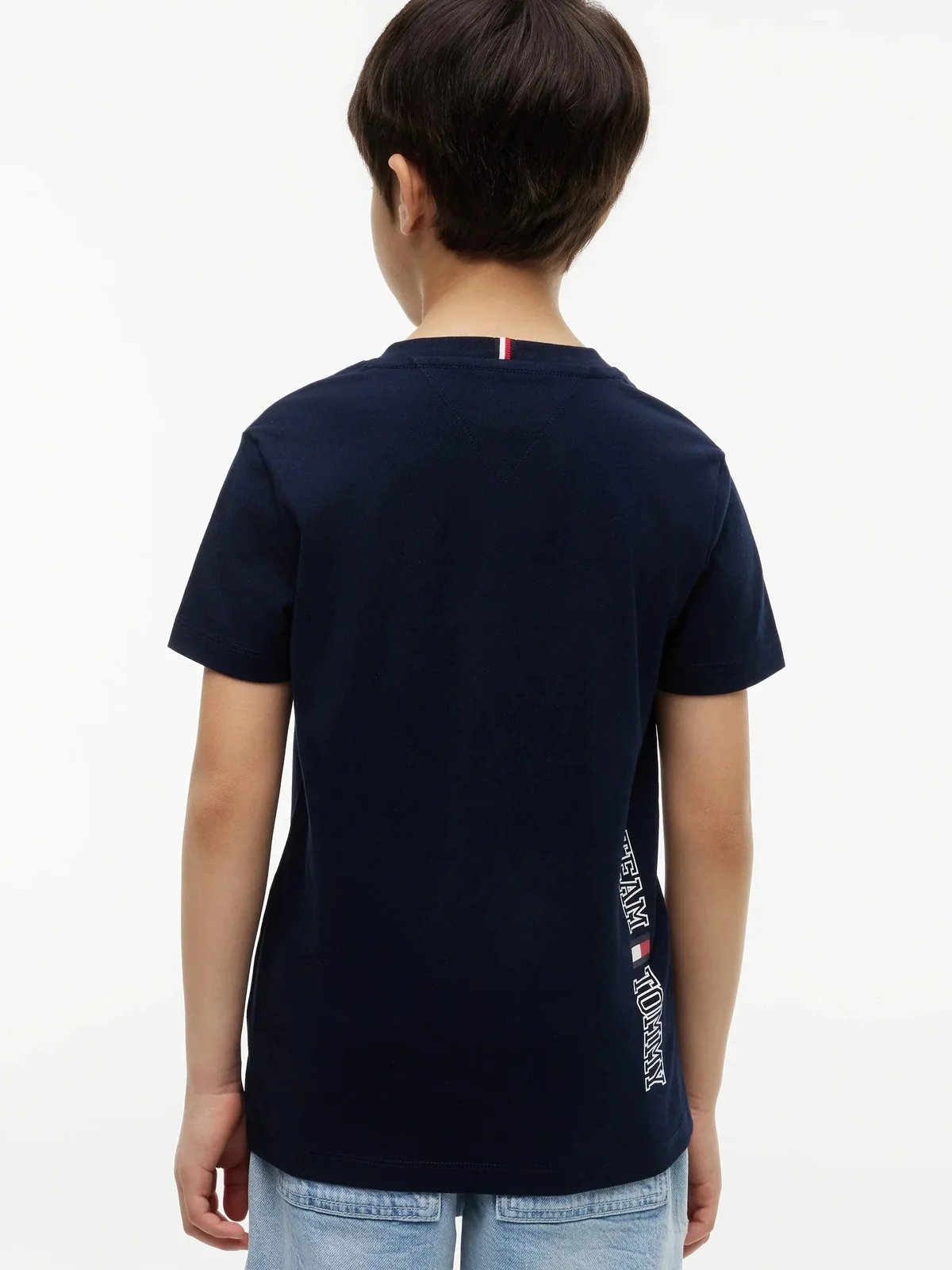 Tommy Hilfiger Team Tommy Graphic T-Shirt Short Sleeve Dark Night Navy