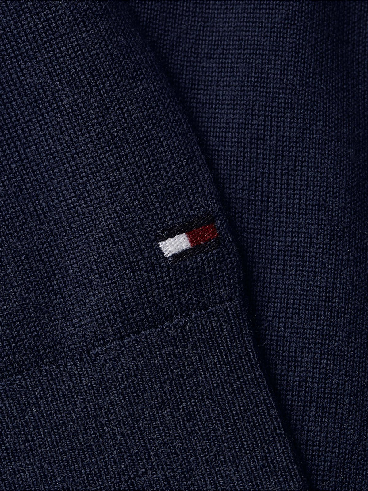 Tommy Hilfiger DC Fine Gauge Merino Crew Neck Desert Sky