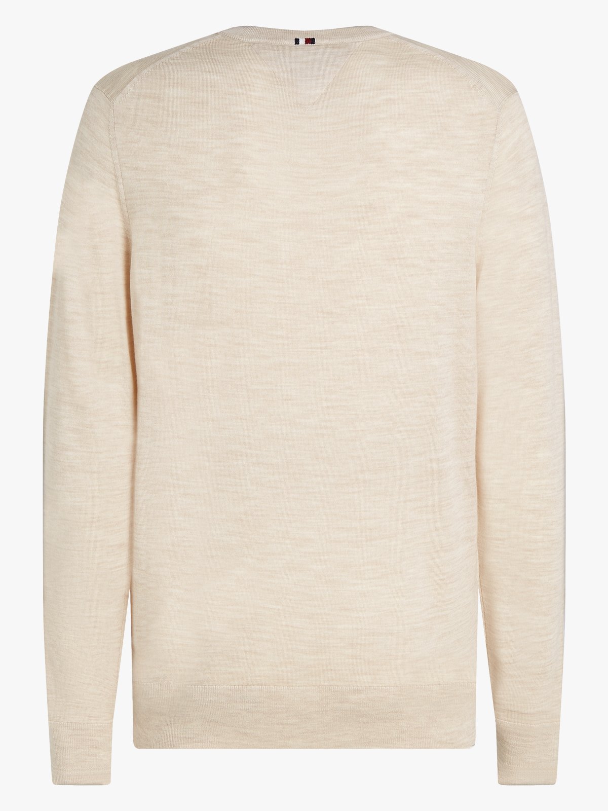 Tommy Hilfiger DC Fine Gauge Merino Crew Neck Beige