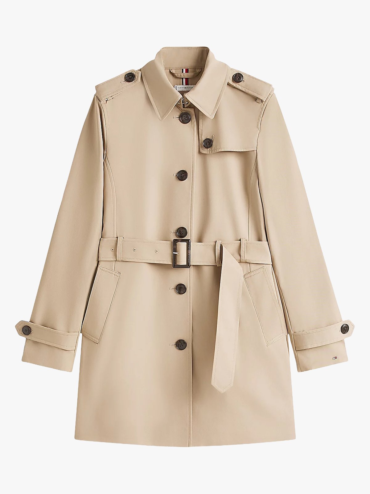 Tommy Hilfiger Heritage Single Breasted Trench Nos Beige