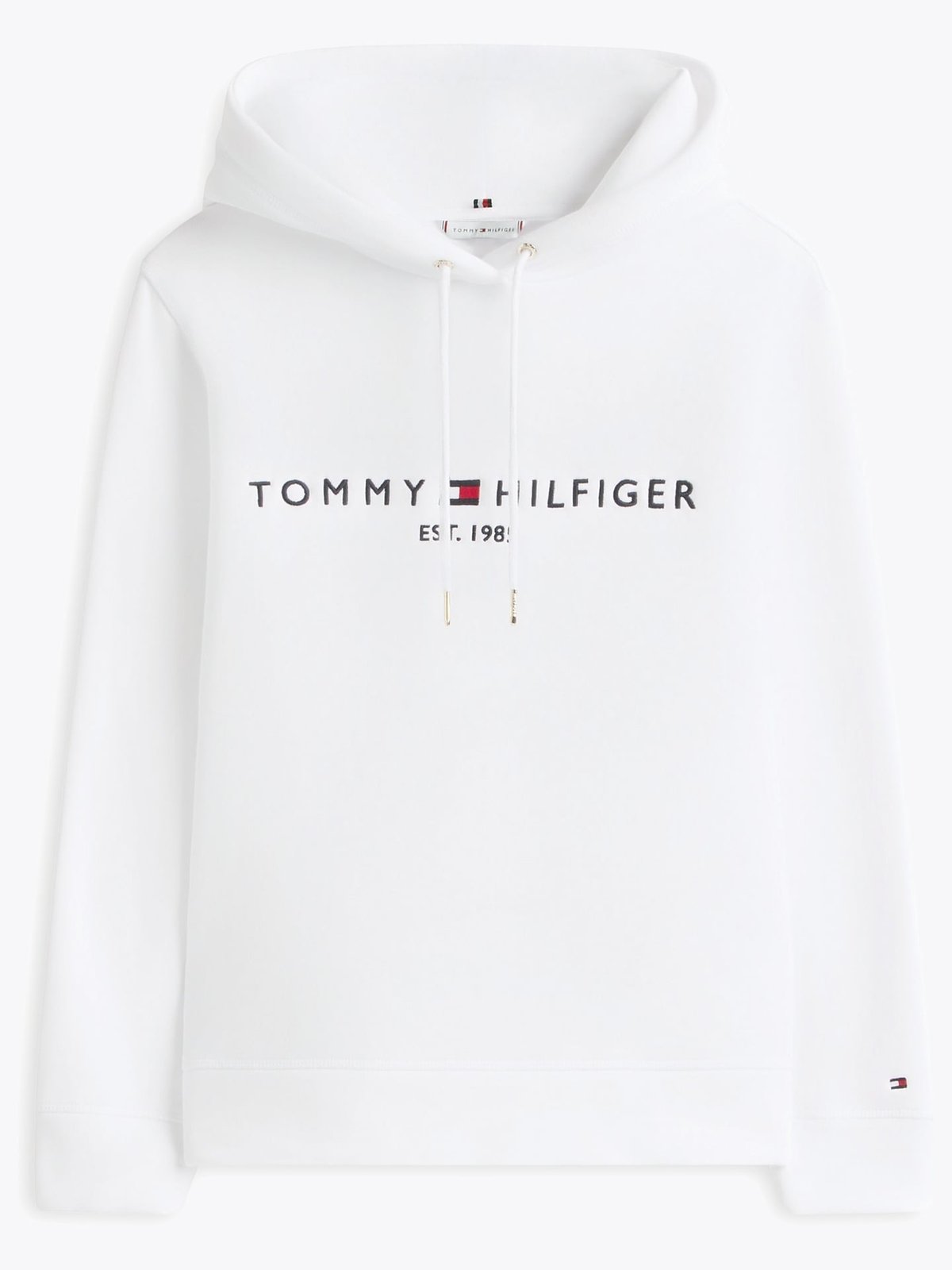 Tommy Hilfiger Heritage Hilfiger Hoodie Long Sleeve Hvit