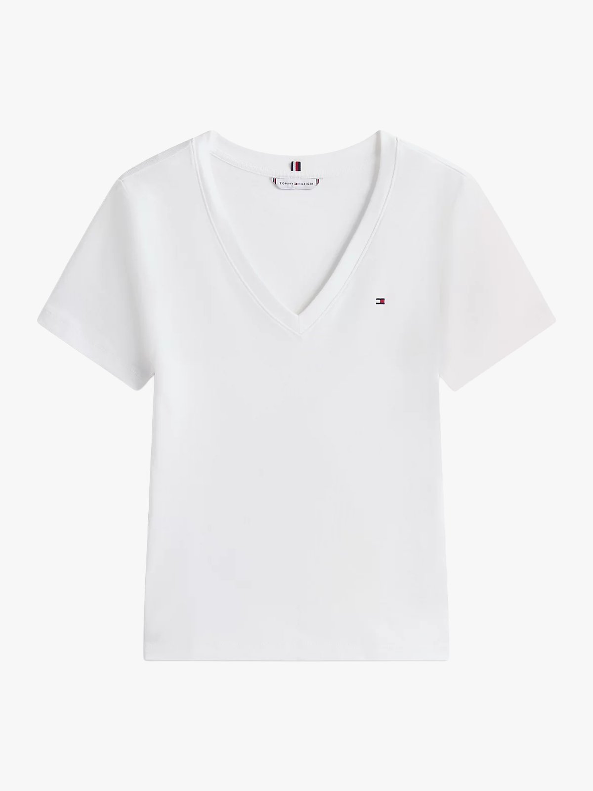 Tommy Hilfiger New Cody V-Neck Short Sleeve Tee Hvit