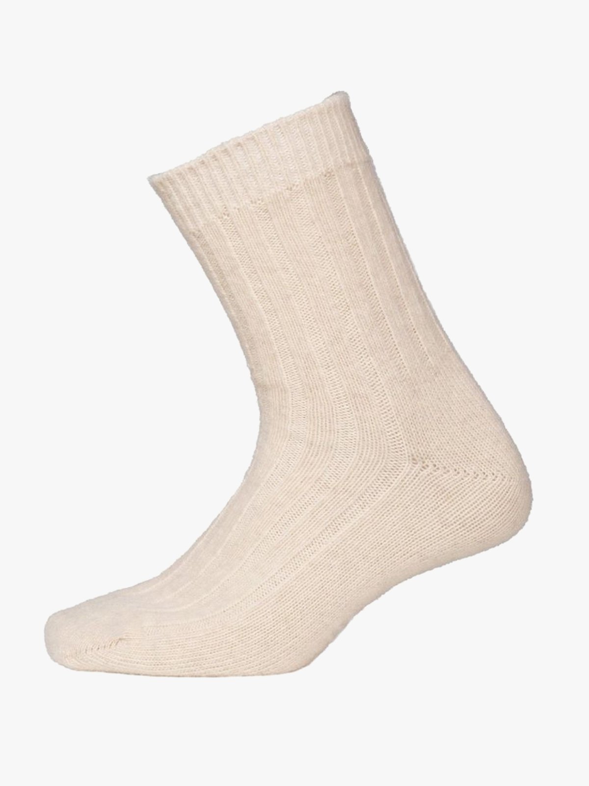 Tova Oims Mongolian Wool Sock Natural White