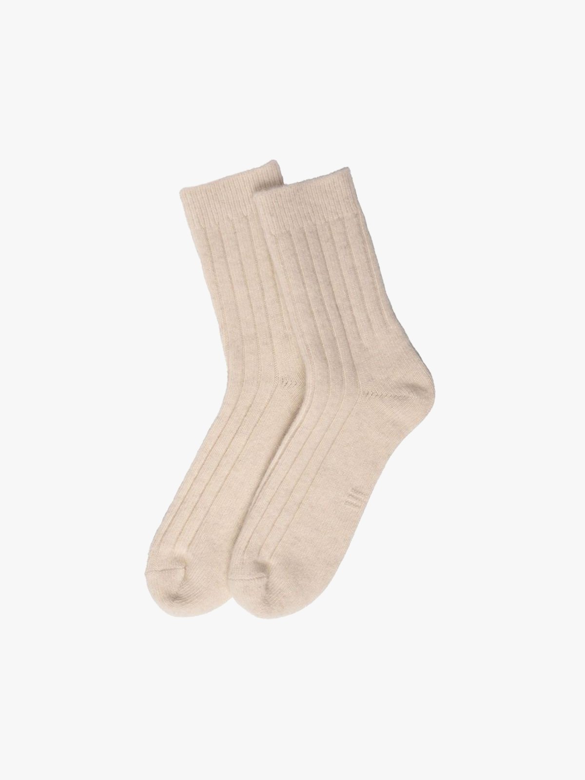 Tova Oims Mongolian Wool Sock Natural White