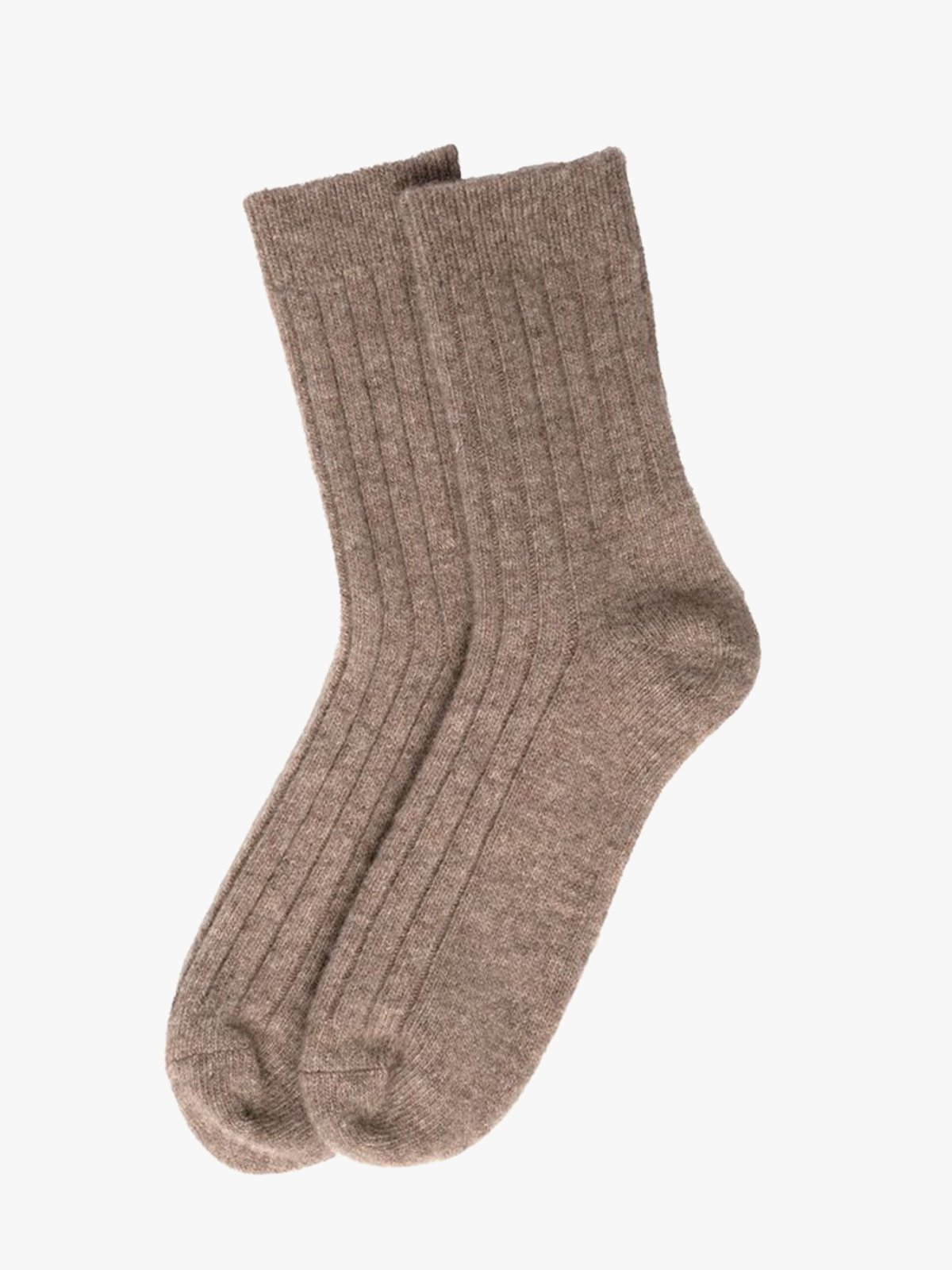 Tova Oims Mongolian Wool Sock Natural Brown