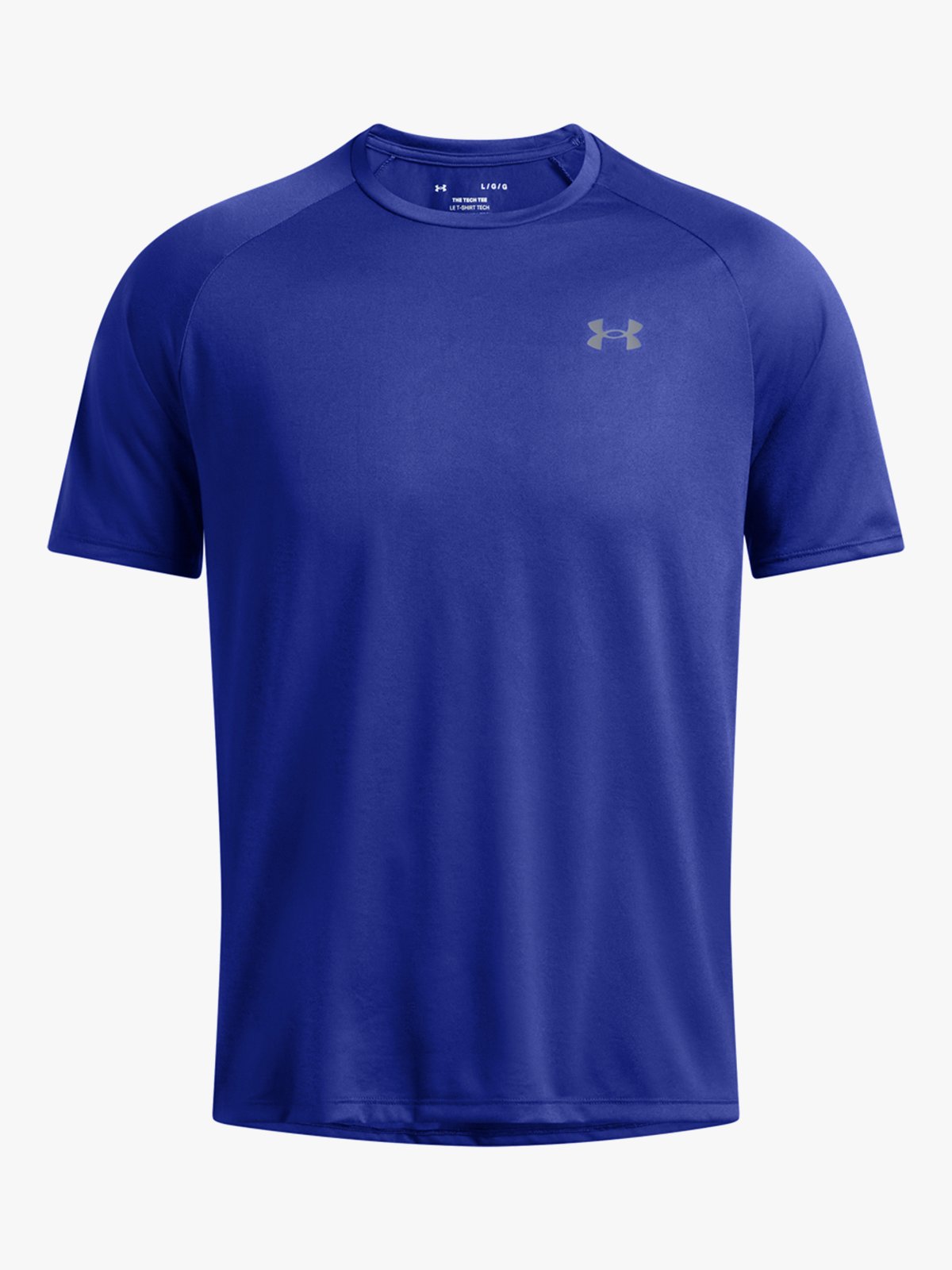 Under Armour UA Tech 2.0 Short Sleeve Tee Lett og hurtigtørkende treningstrøye til herre. Få produktet levert lynraskt hjem til deg fra Get Inspired.