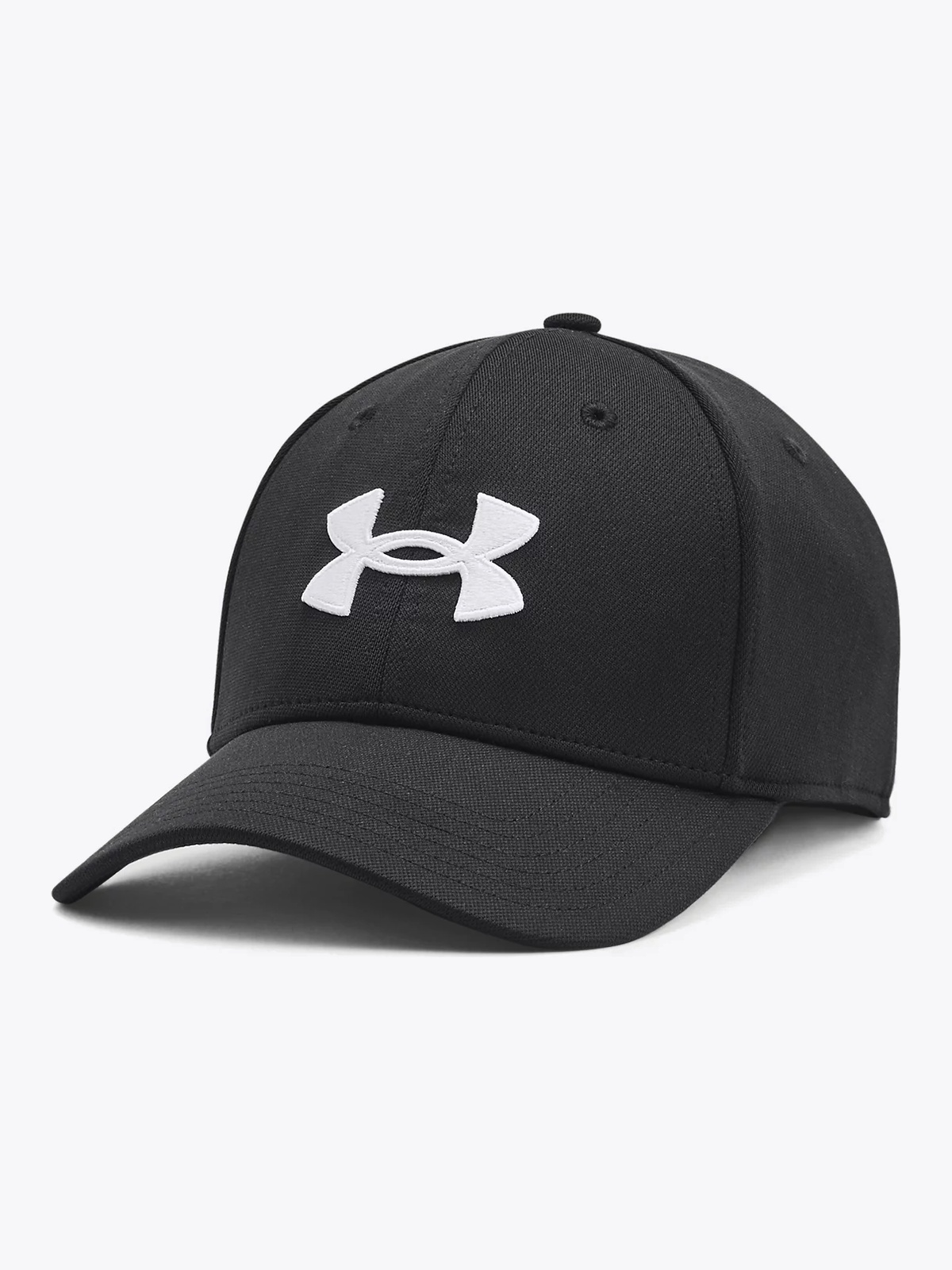 Under Armour Blitzing Low Strech Fit Cap Black / White