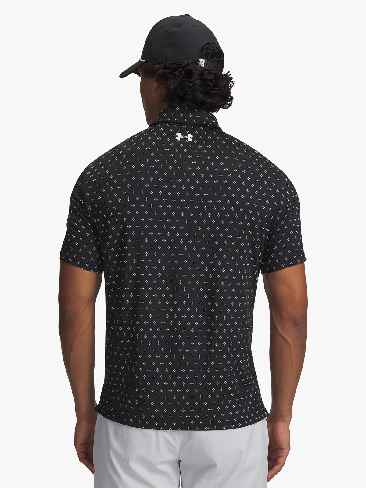 Under Armour Playoff 3.0 Printed Polo Sort