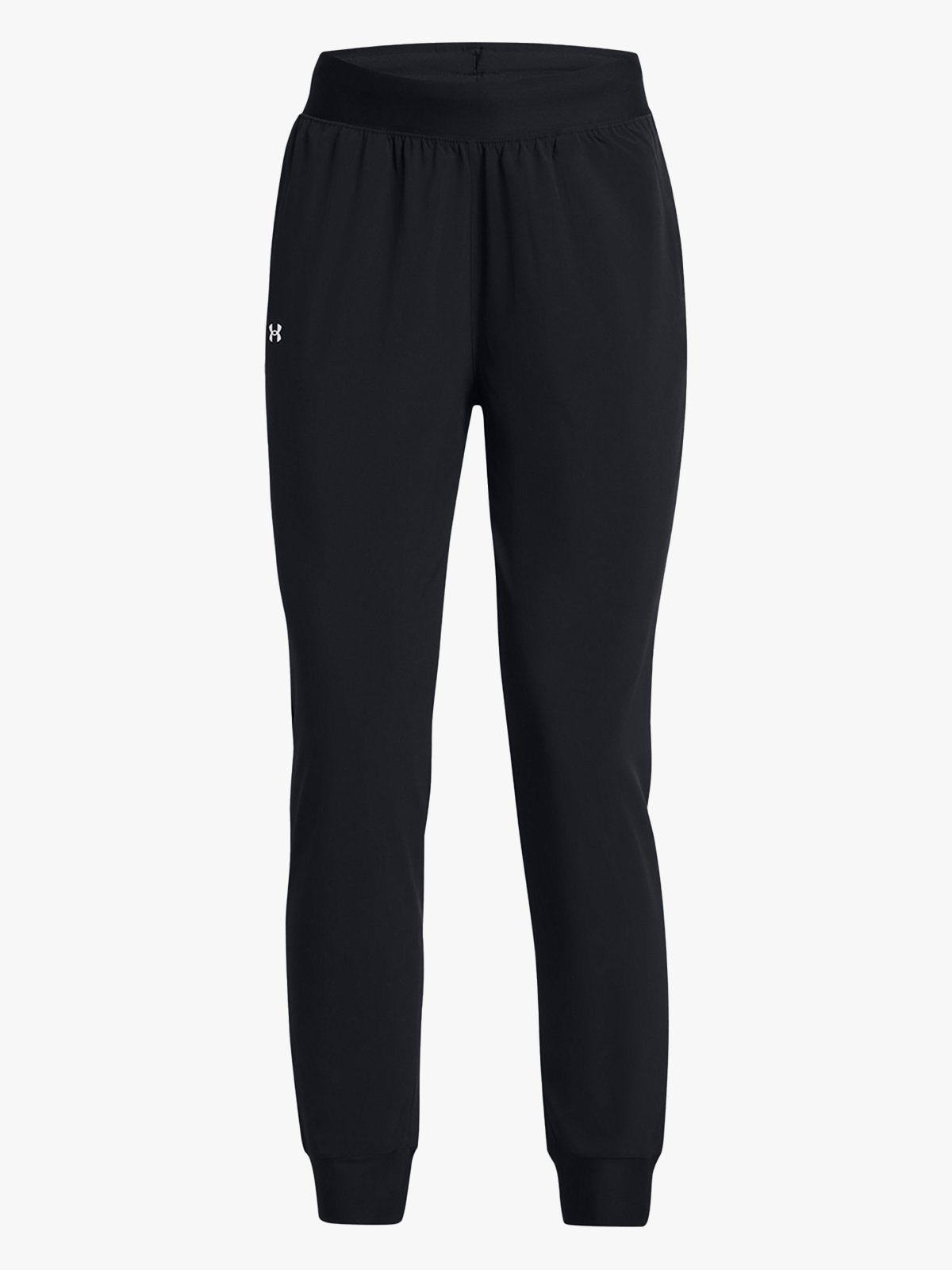 Under Armour Rival High Rise Woven Pant Black / White