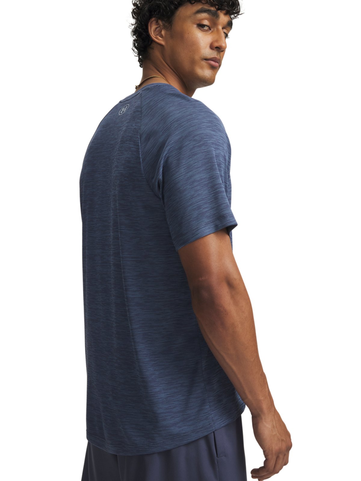Under Armour Tech Textured Short Sleeve Tee Grå