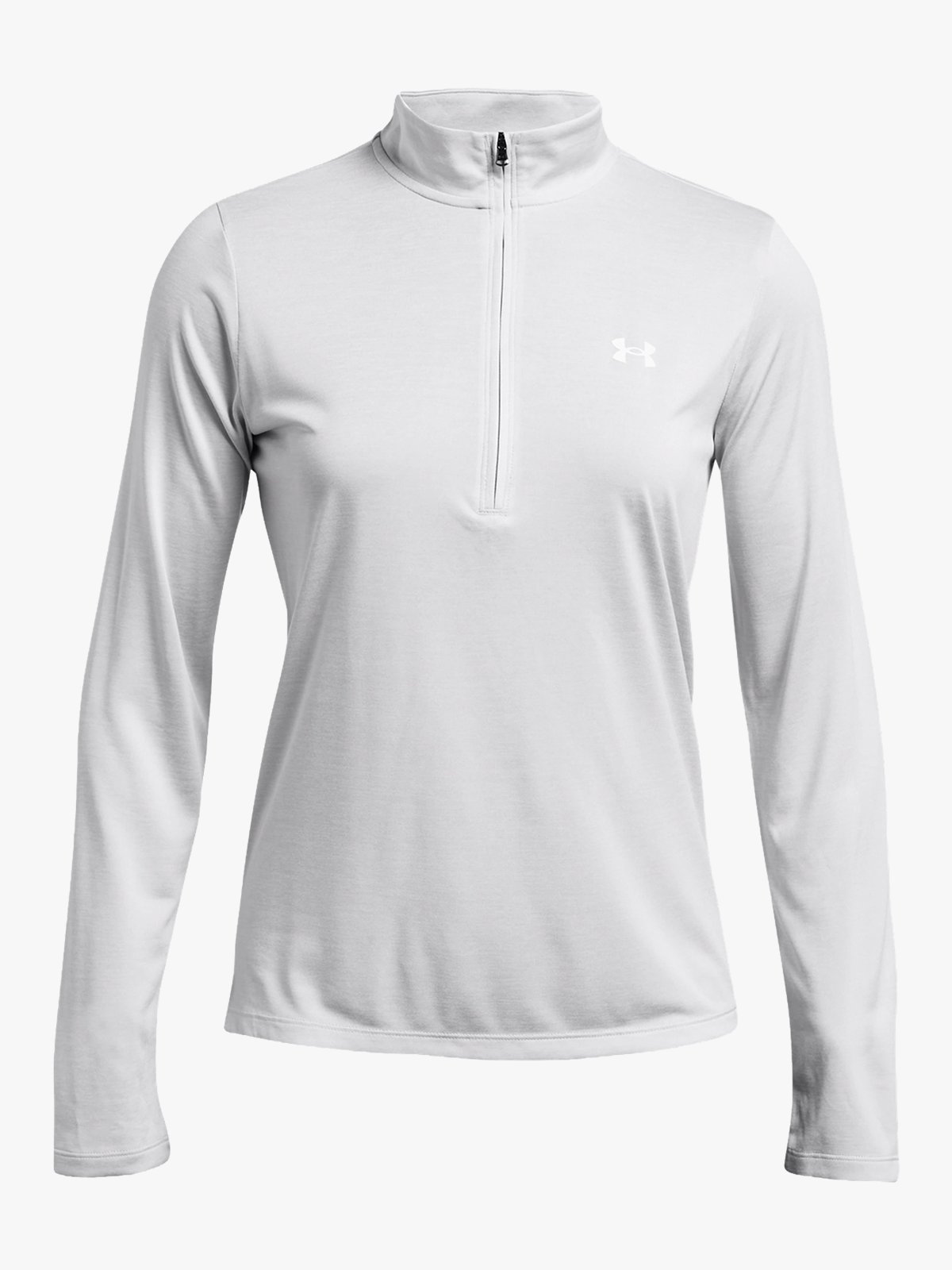 Under Armour Tech 1/2 Zip Twist Halo Gray / White