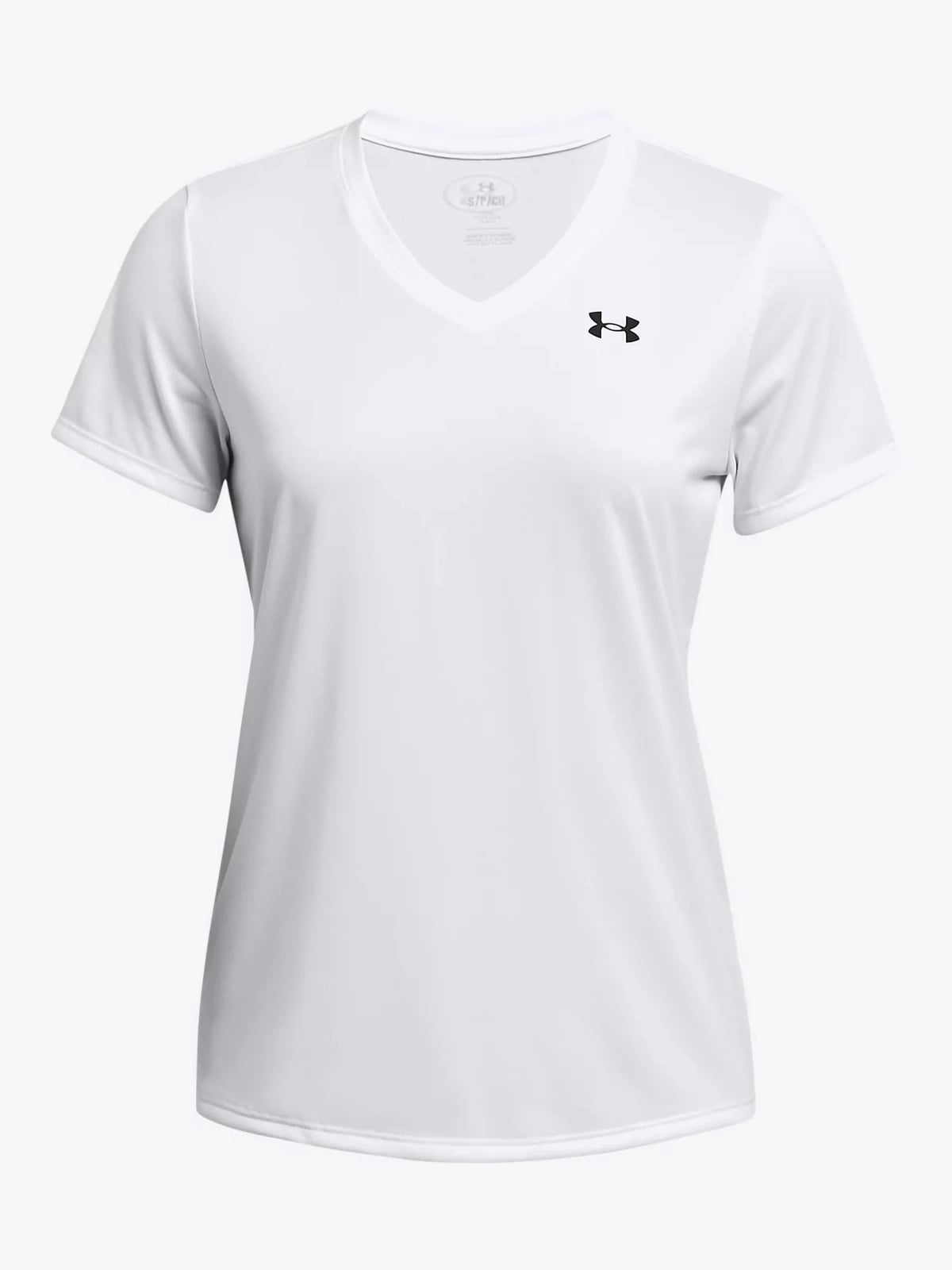 Under Armour Tech Short Sleeve Solid White / Black