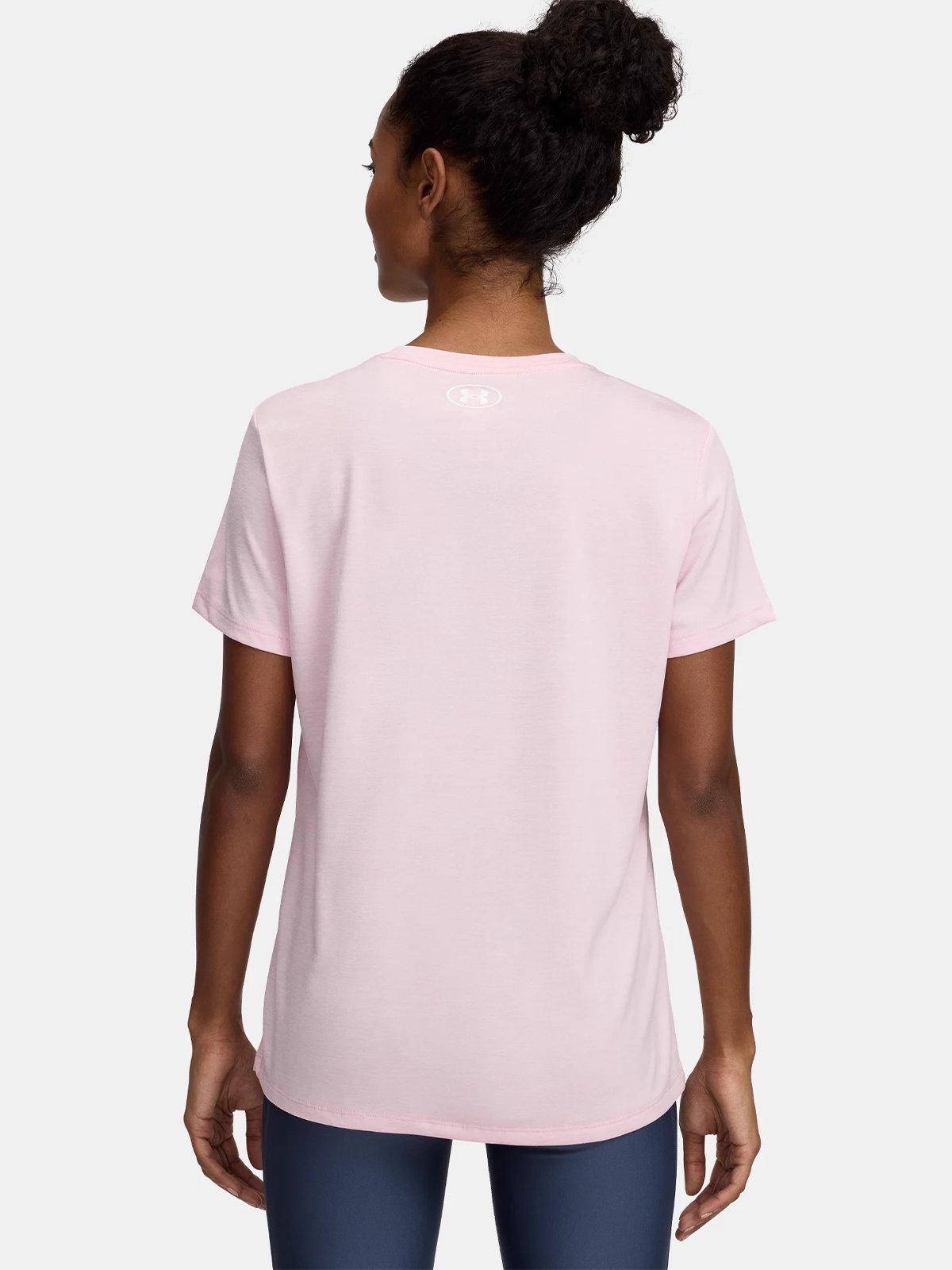 Under Armour Tech Short Sleeve C Twist Prime Pink / White