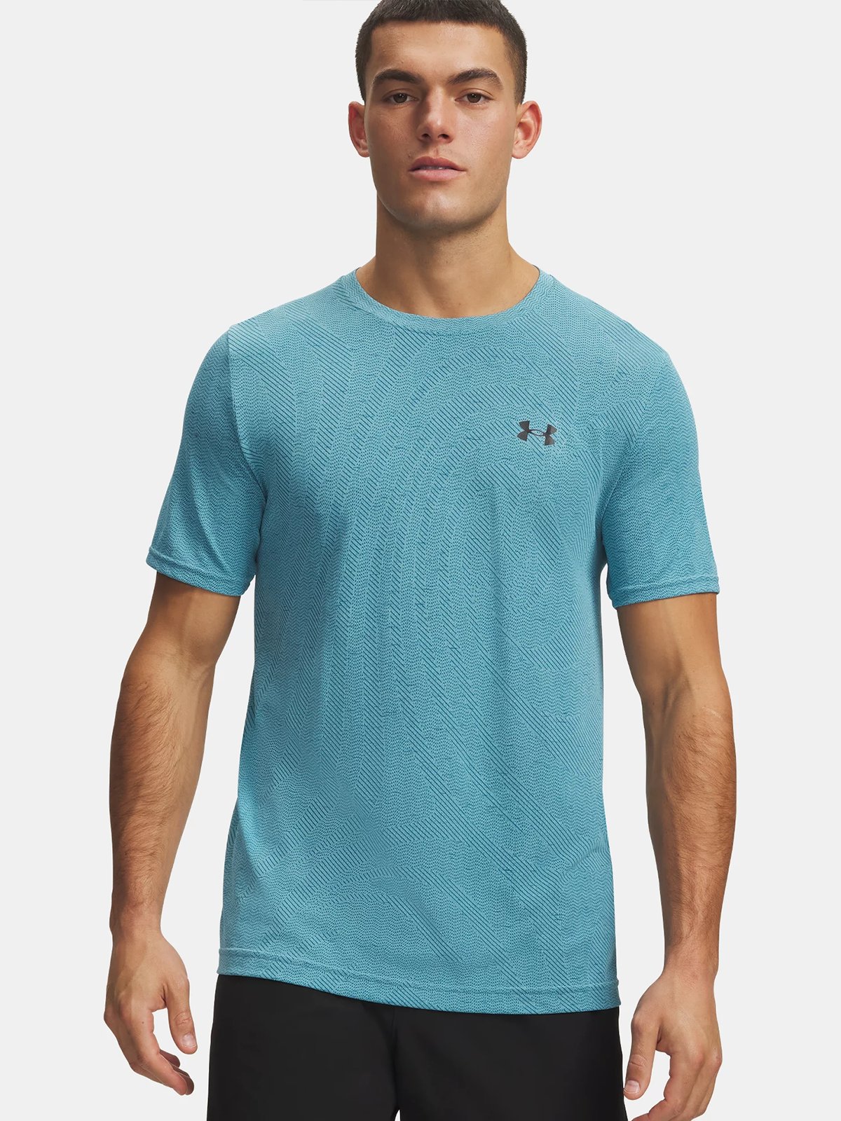 Under Armour Vanish Seamless Novelty Short Sleeve Blue Haze