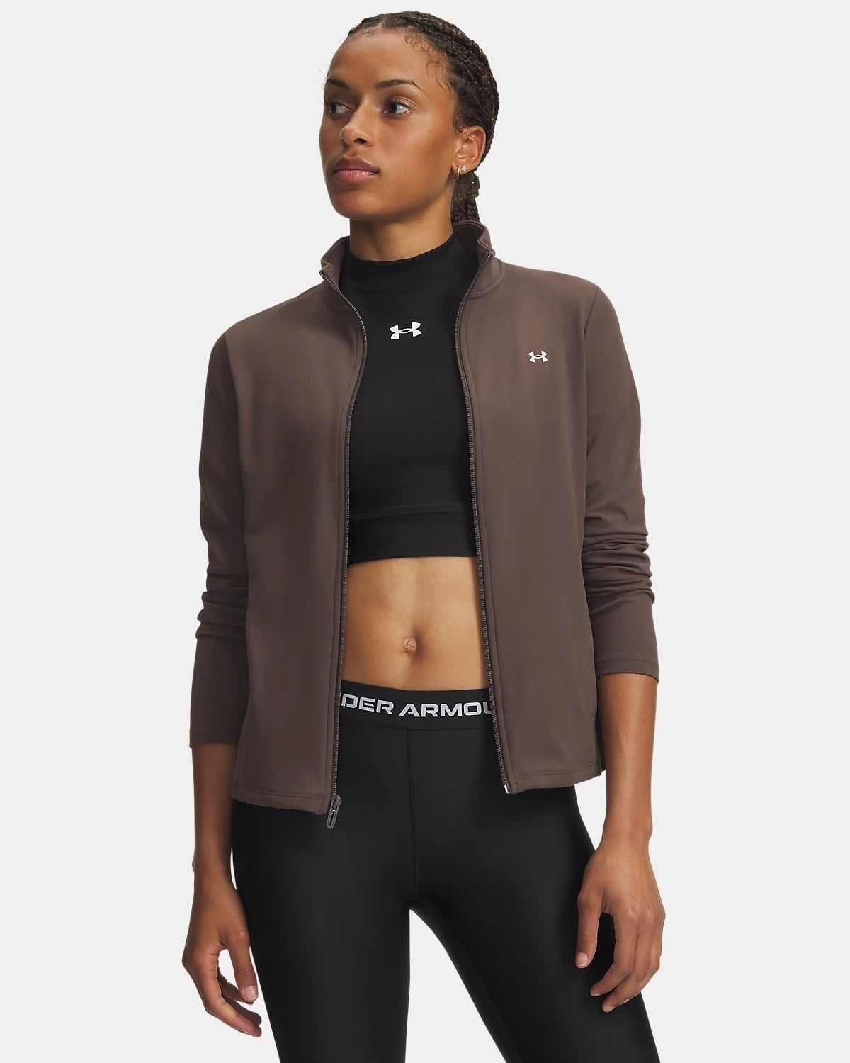 Under Armour Motion Full Z Peppercorn / White