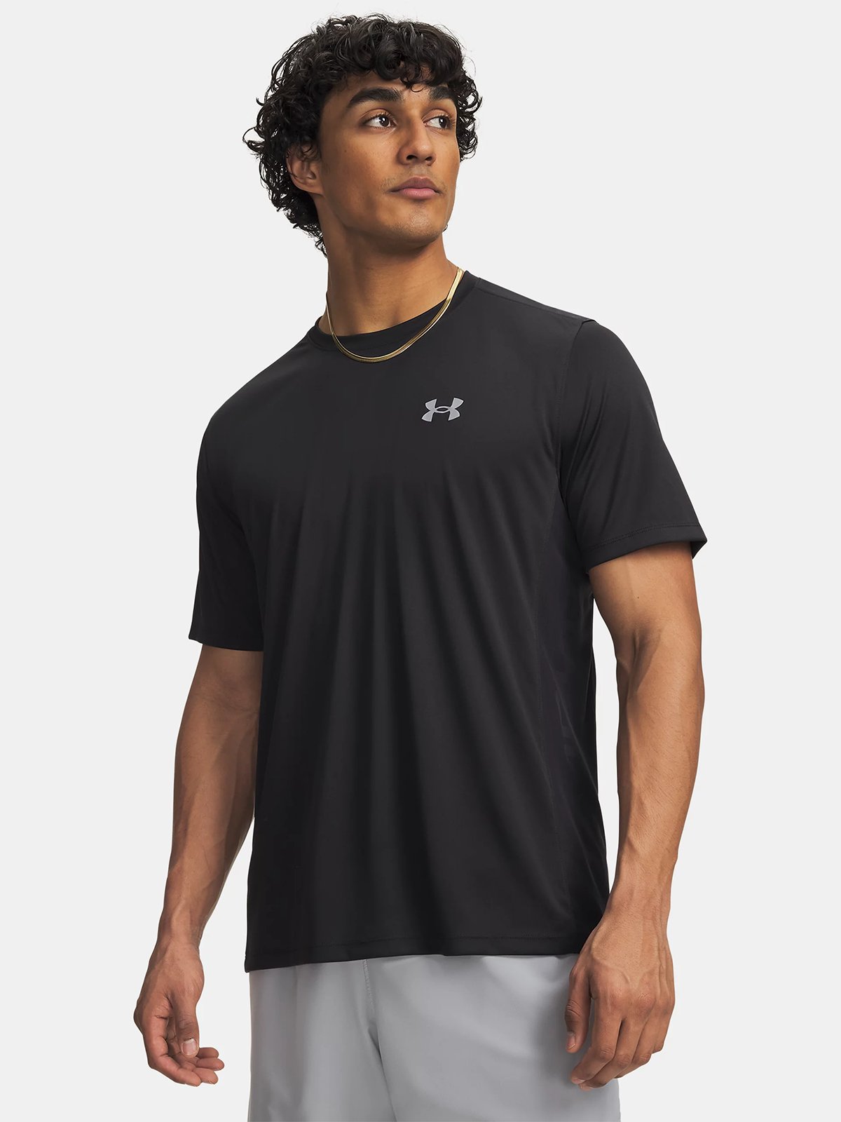 Under Armour UA Tech Utility Short Sleeve Black / Steel