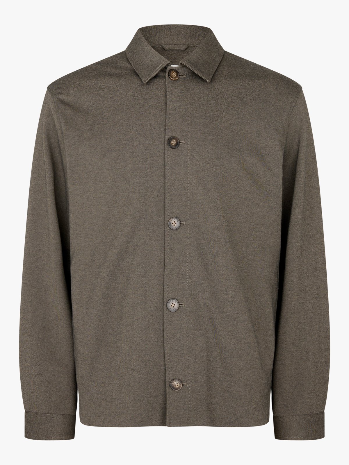 Plain Units Mark Overshirt Jersey Grå