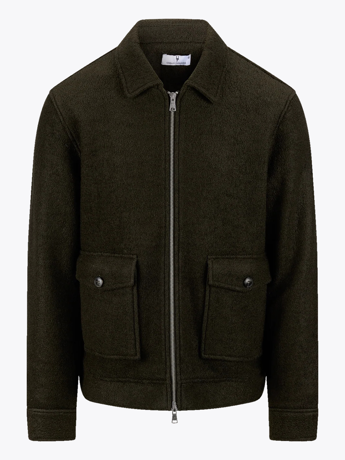 Urban Pioneers Merrick Wool Jacket Olive