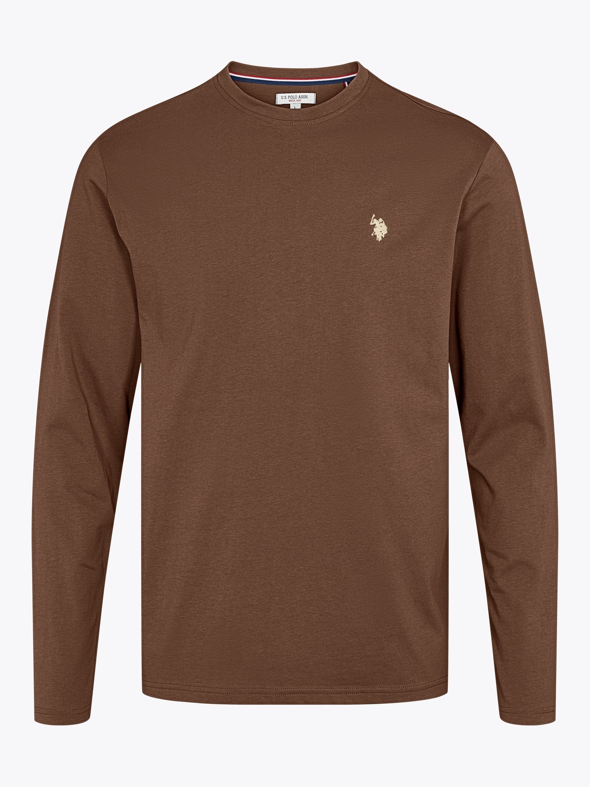 U.S. Polo Assn. Brolin T-Shirt Long Sleeve Chestnut Melange
