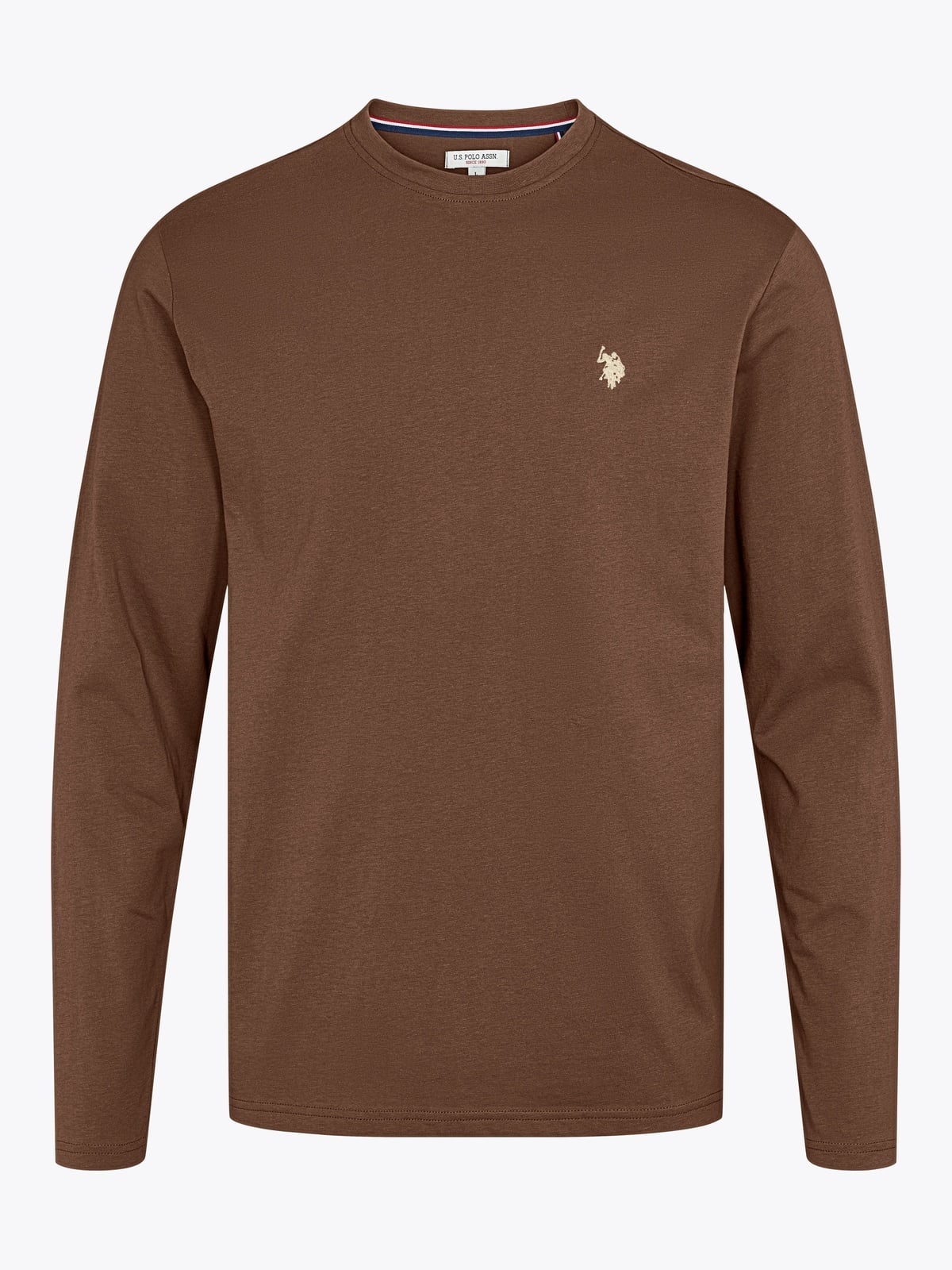U.S. Polo Assn. Brolin T-Shirt Long Sleeve Chestnut Melange