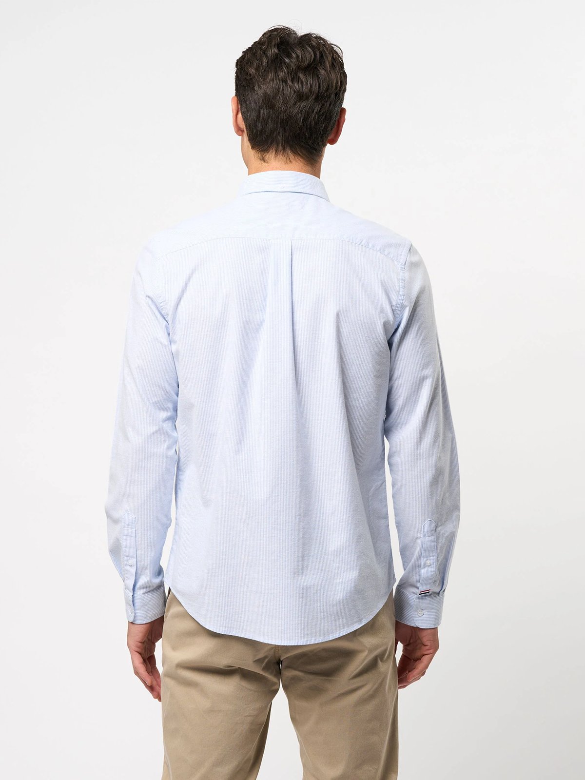 U.S. Polo Assn. Flex Calvert Shirt Regular Light Blue Stripe