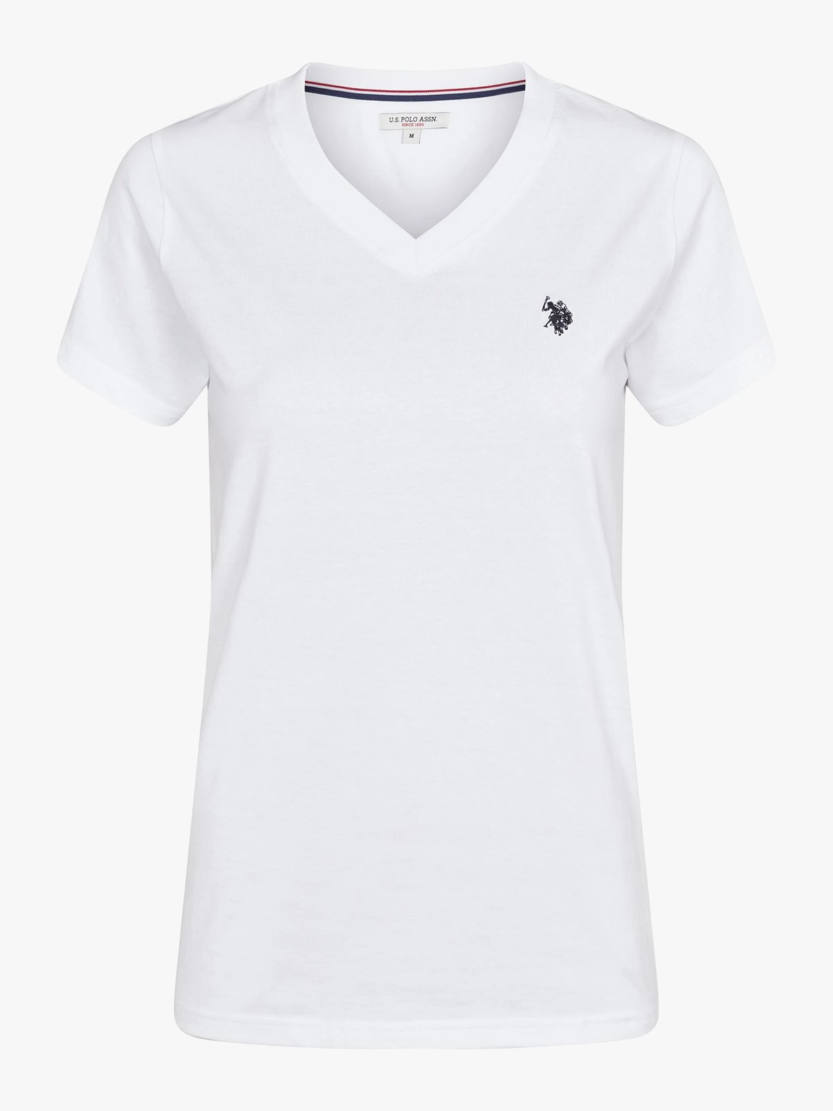 U.S. Polo Assn. Assia V-Neck Tee Bright White