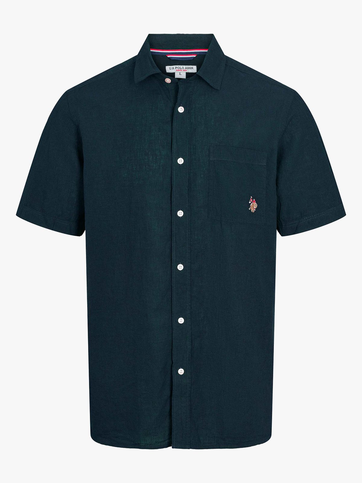 U.S. Polo Assn. Flori Short Sleeve Shirt Dark Sapphire