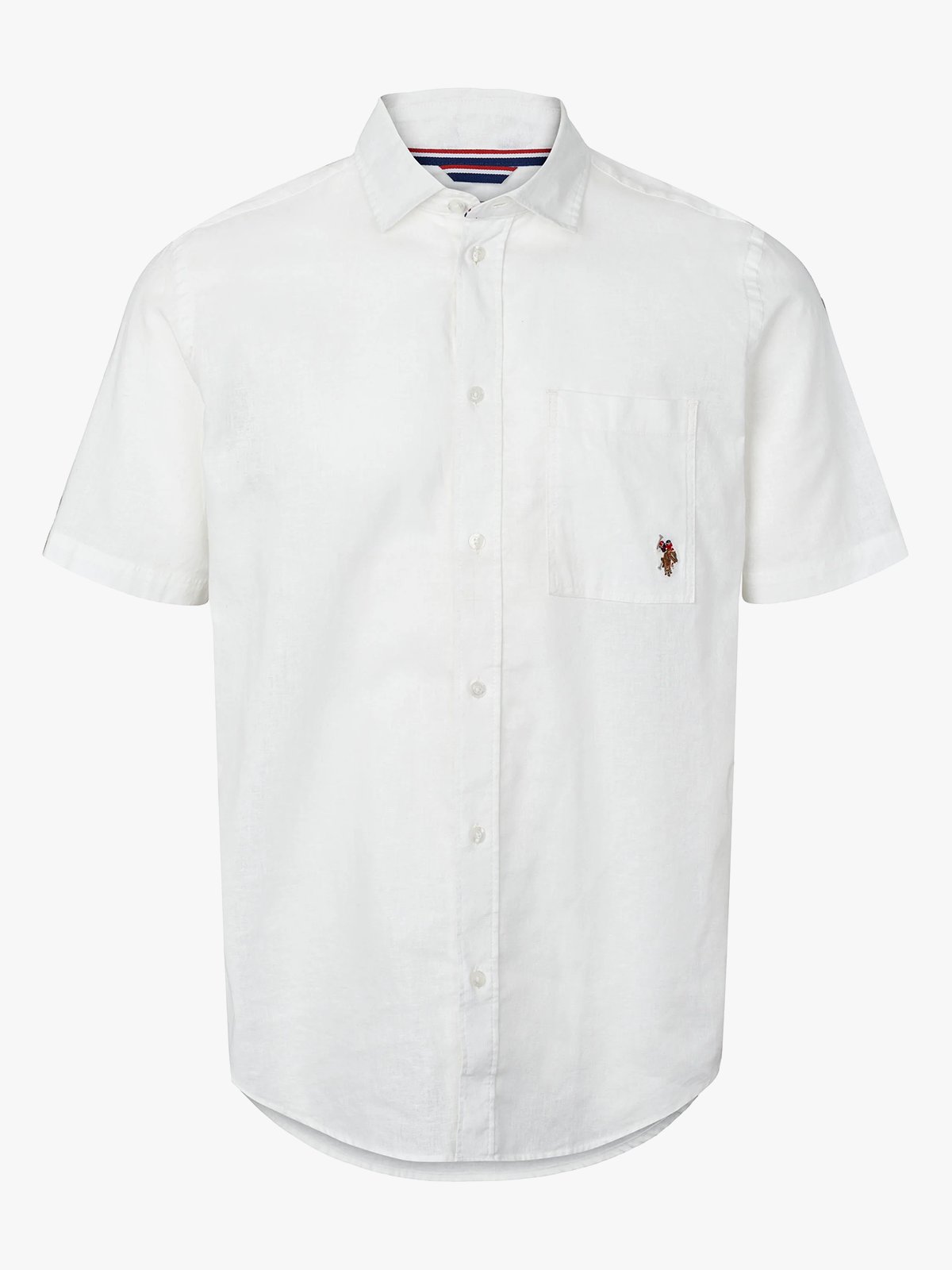 U.S. Polo Assn. Flori Short Sleeve Shirt White