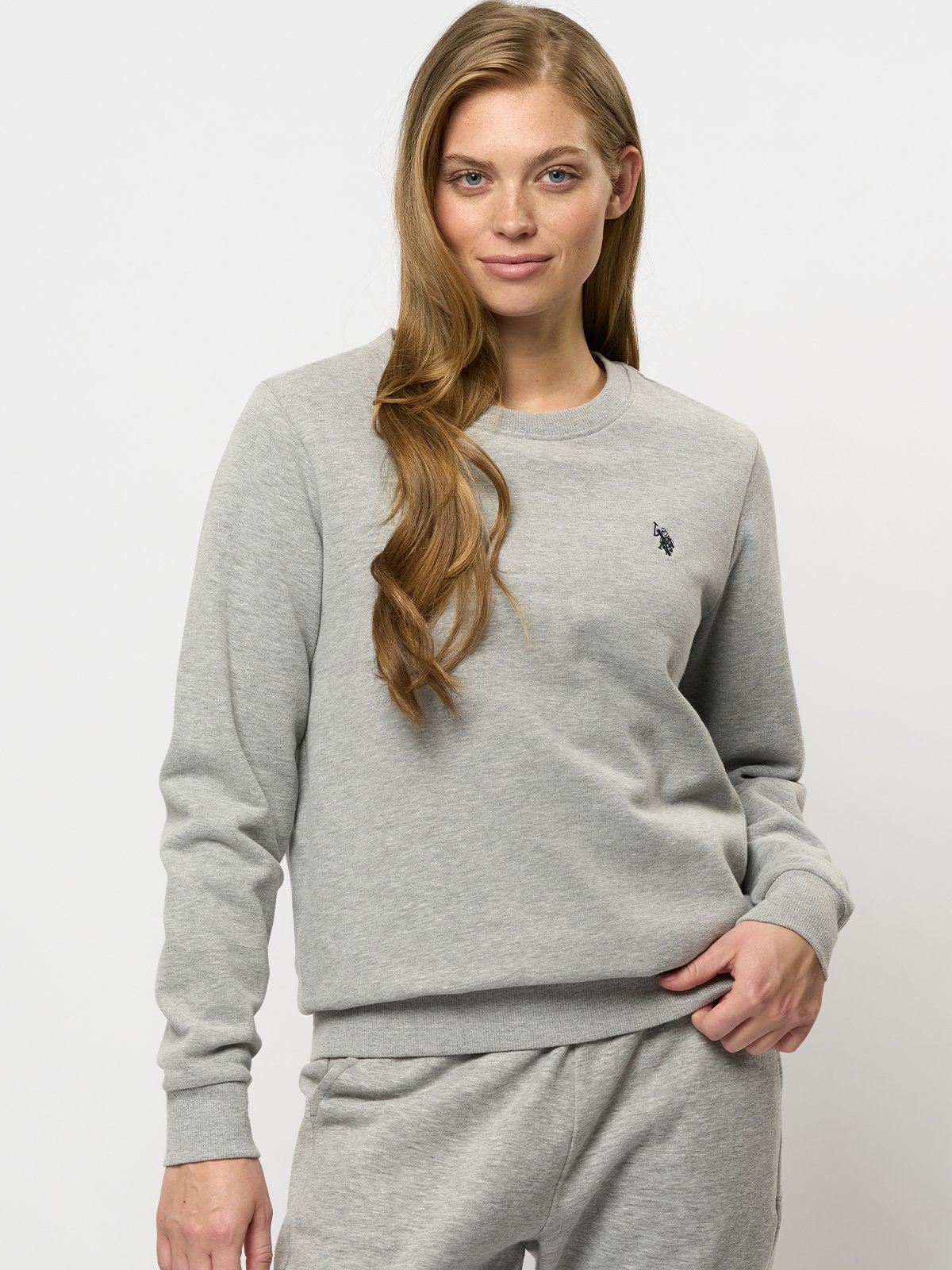 U.S. Polo Assn. Helen Regular Sweat Grey Mélange