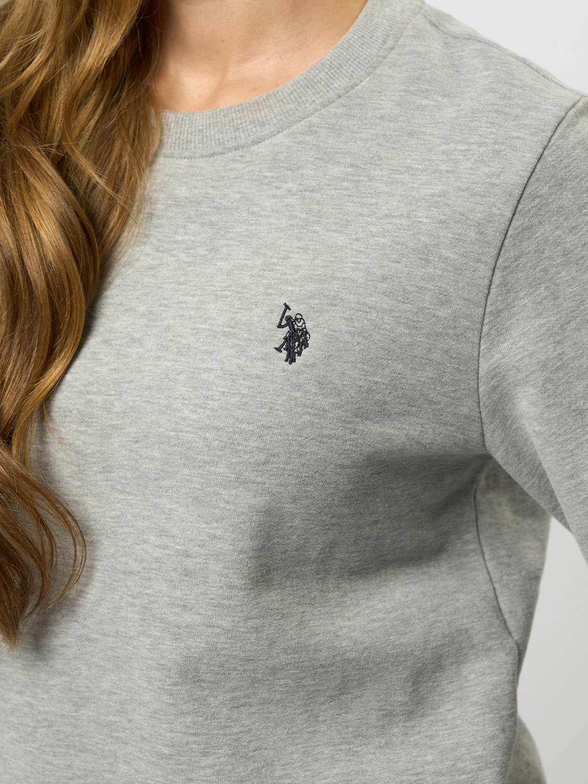 U.S. Polo Assn. Helen Regular Sweat Grey Mélange