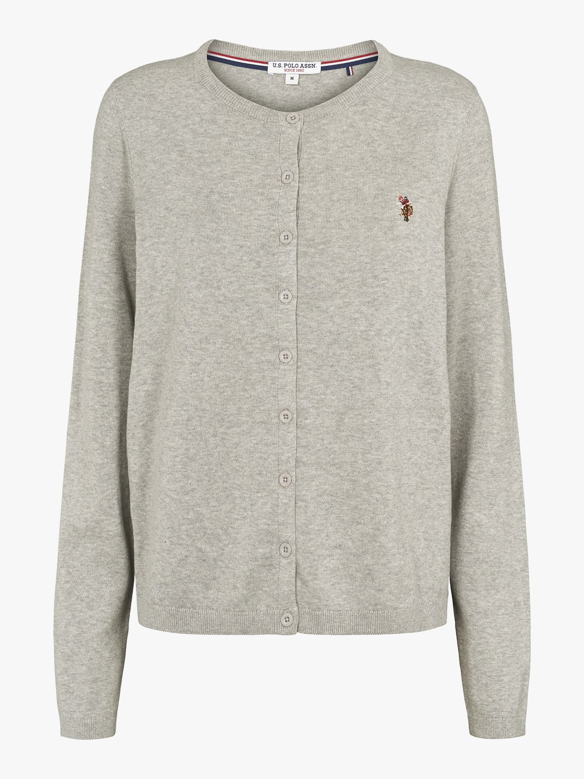 U.S. Polo Assn. Kimmi Regular Cardigan Grey Melange