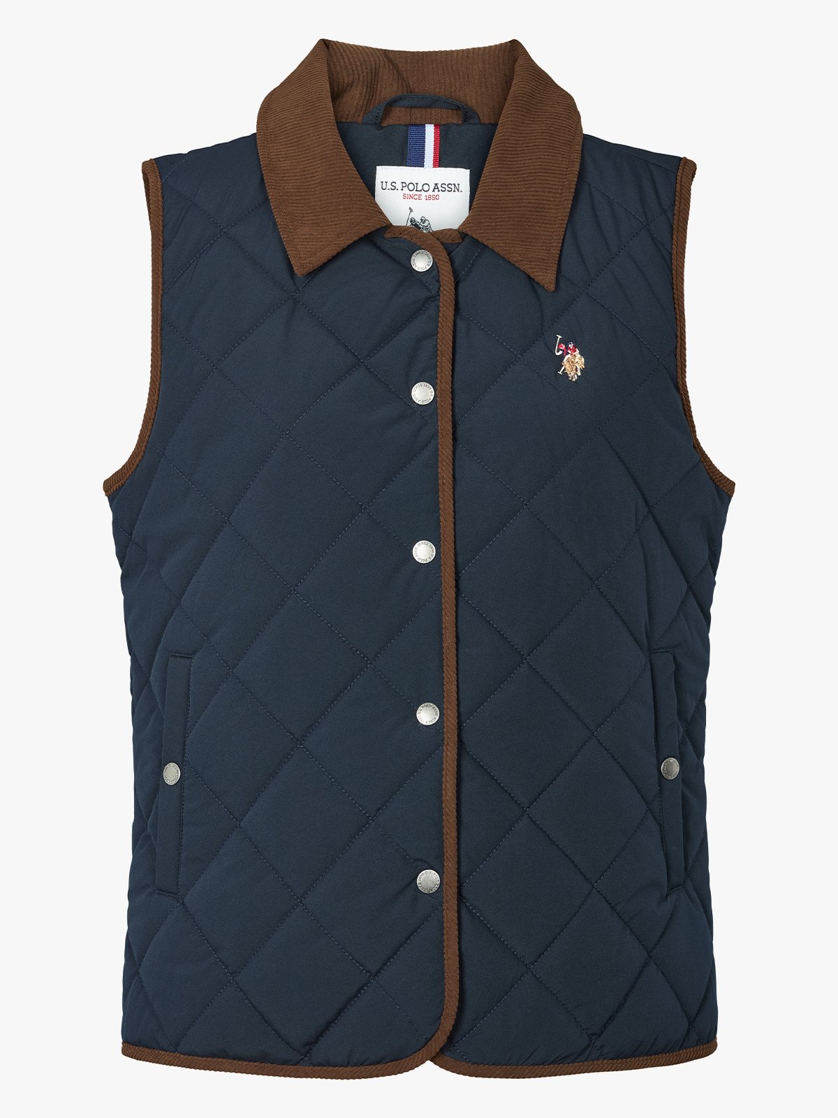 U.S. Polo Assn. Mandy Vest Dark Sapphire