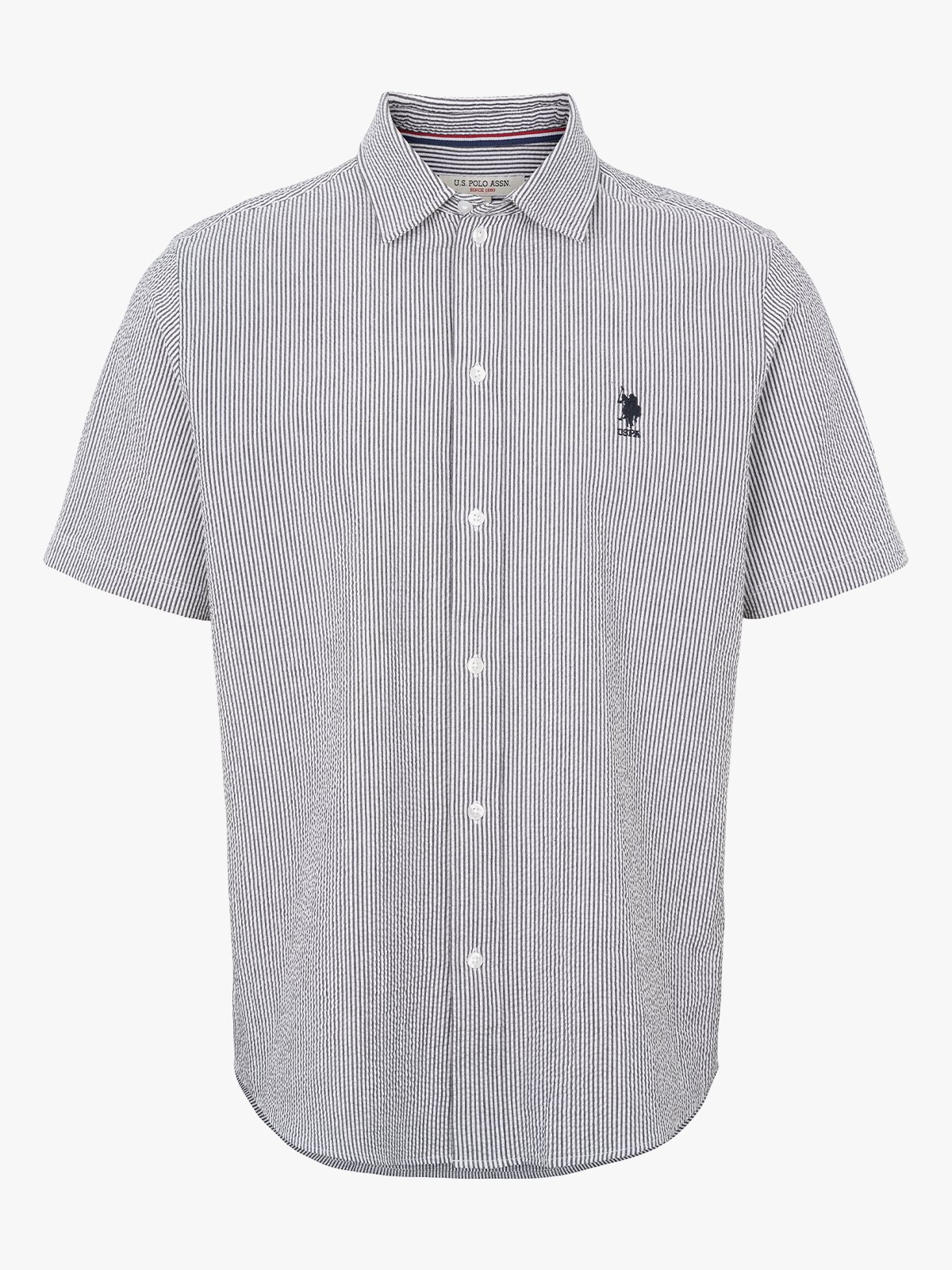 U.S. Polo Assn. Charli Regular Short Sleeve Shirt Dark Sapphire Striped