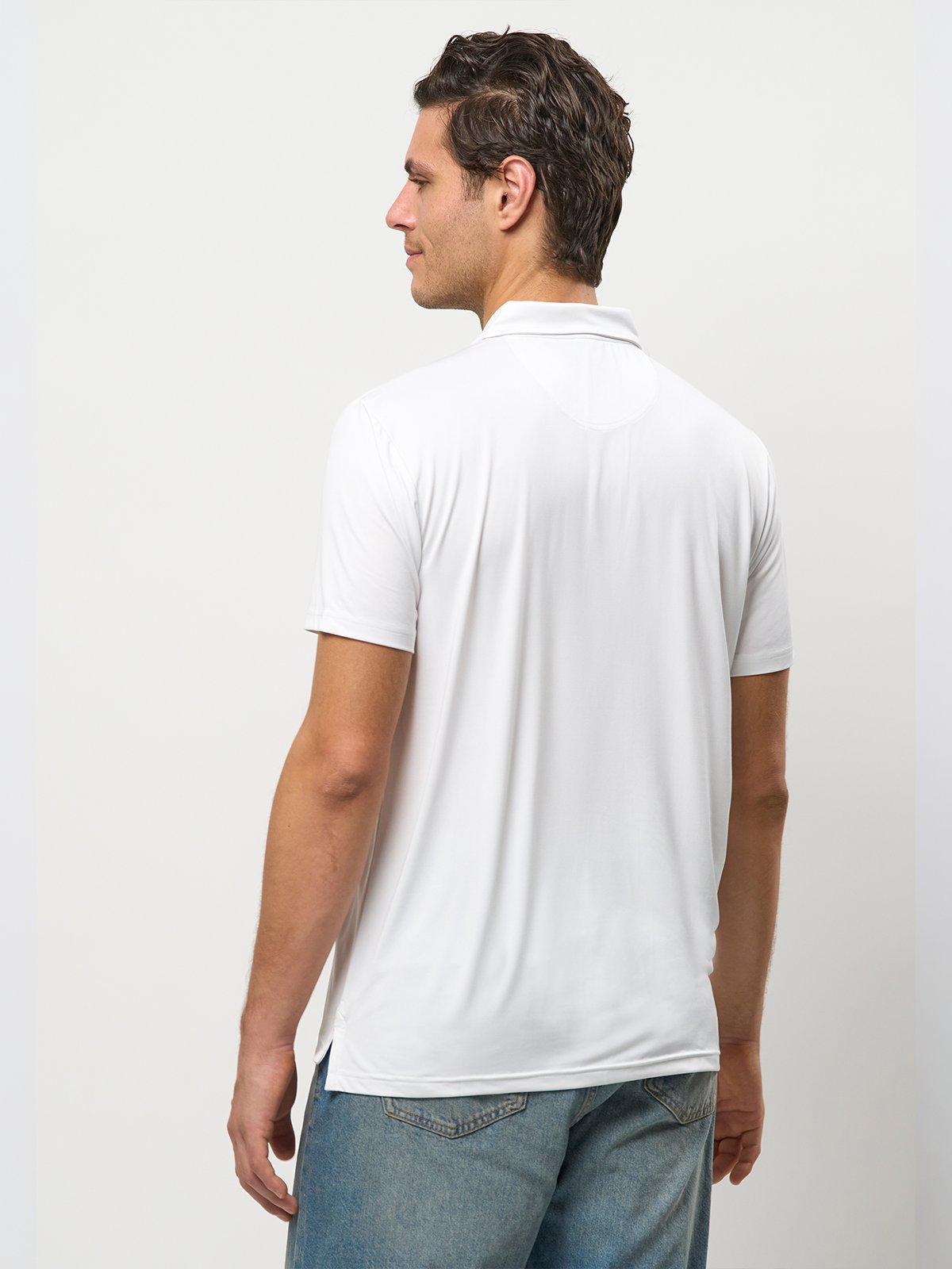 U.S. Polo Assn. Clark Reg Polo White