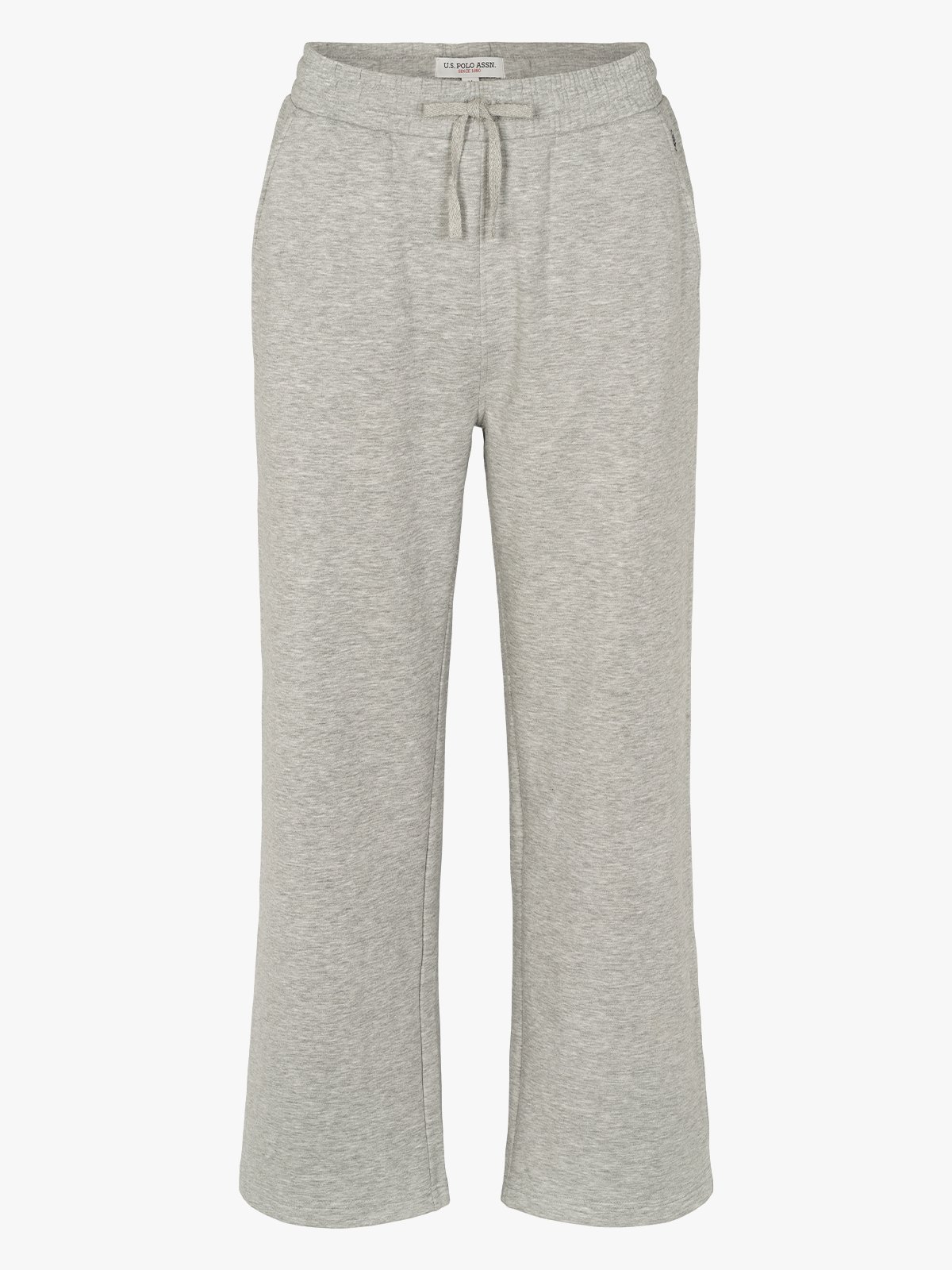 U.S. Polo Assn. Lenette Wide Sweatpants Grey Mélange