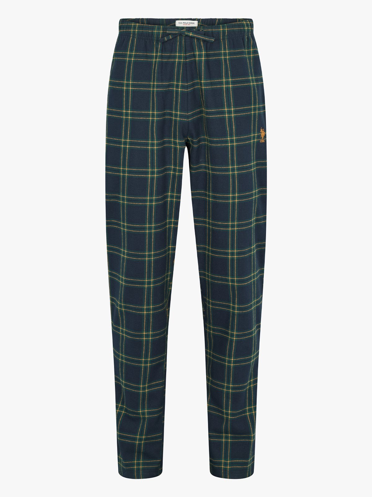 U.S. Polo Assn. Charly Flannel Pysjamas Pants Brown Sugar Check