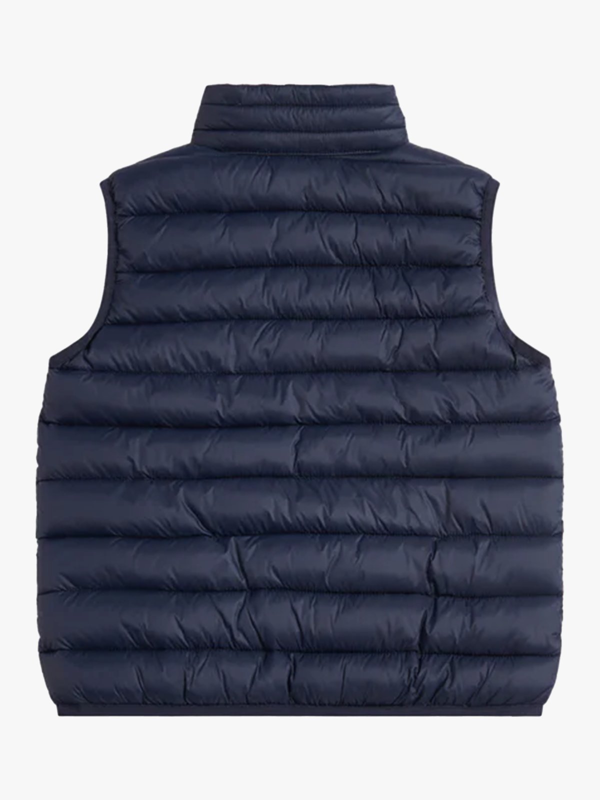 U.S. Polo Assn. Junior Bound Quilted Gilet Dark Sapphire Navy / Haute Red