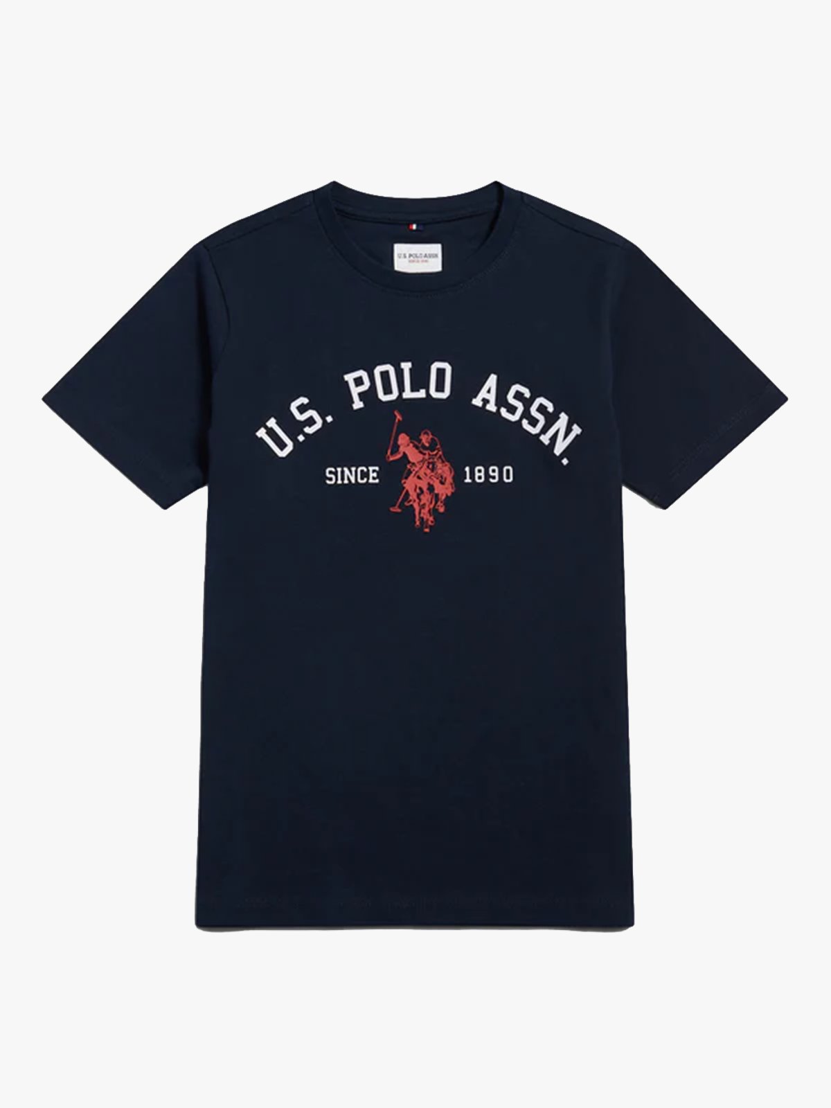 U.S. Polo Assn. Junior Signature Arch Print Tshirt Navy