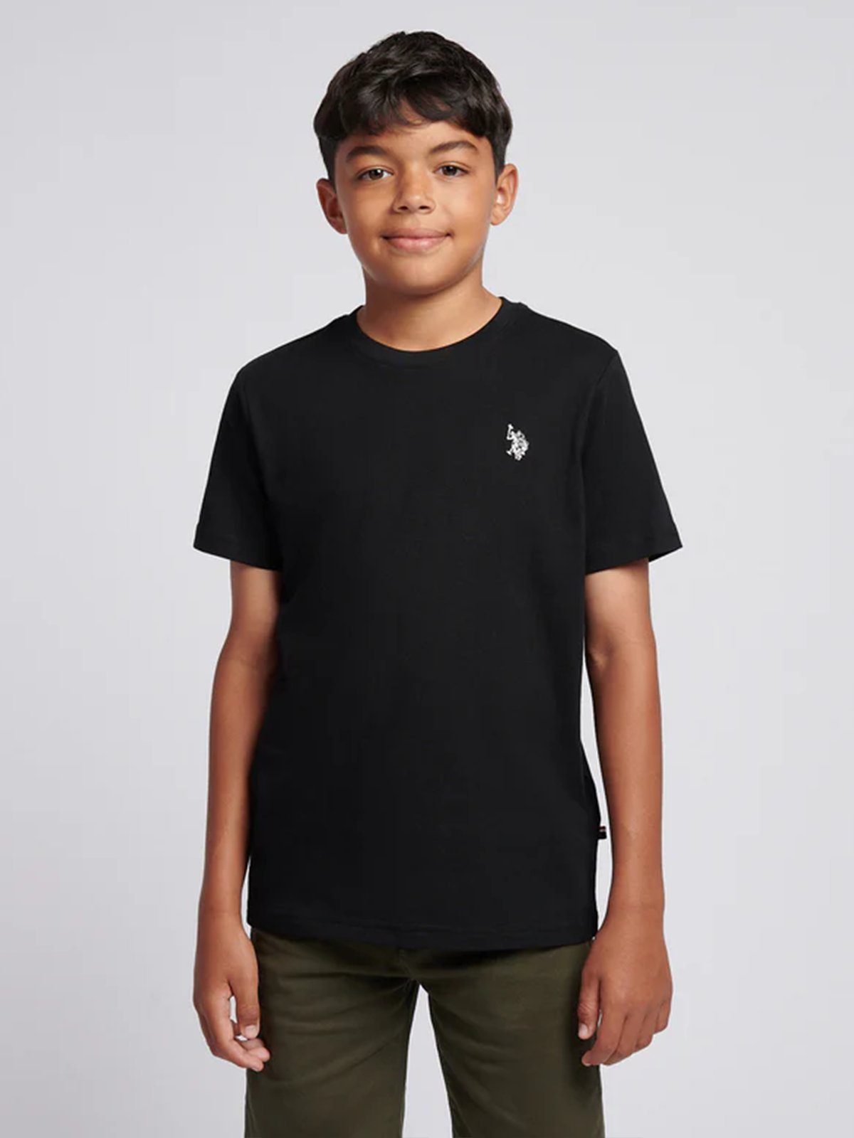 U.S. Polo Assn. Junior Dhm Tshirt Black