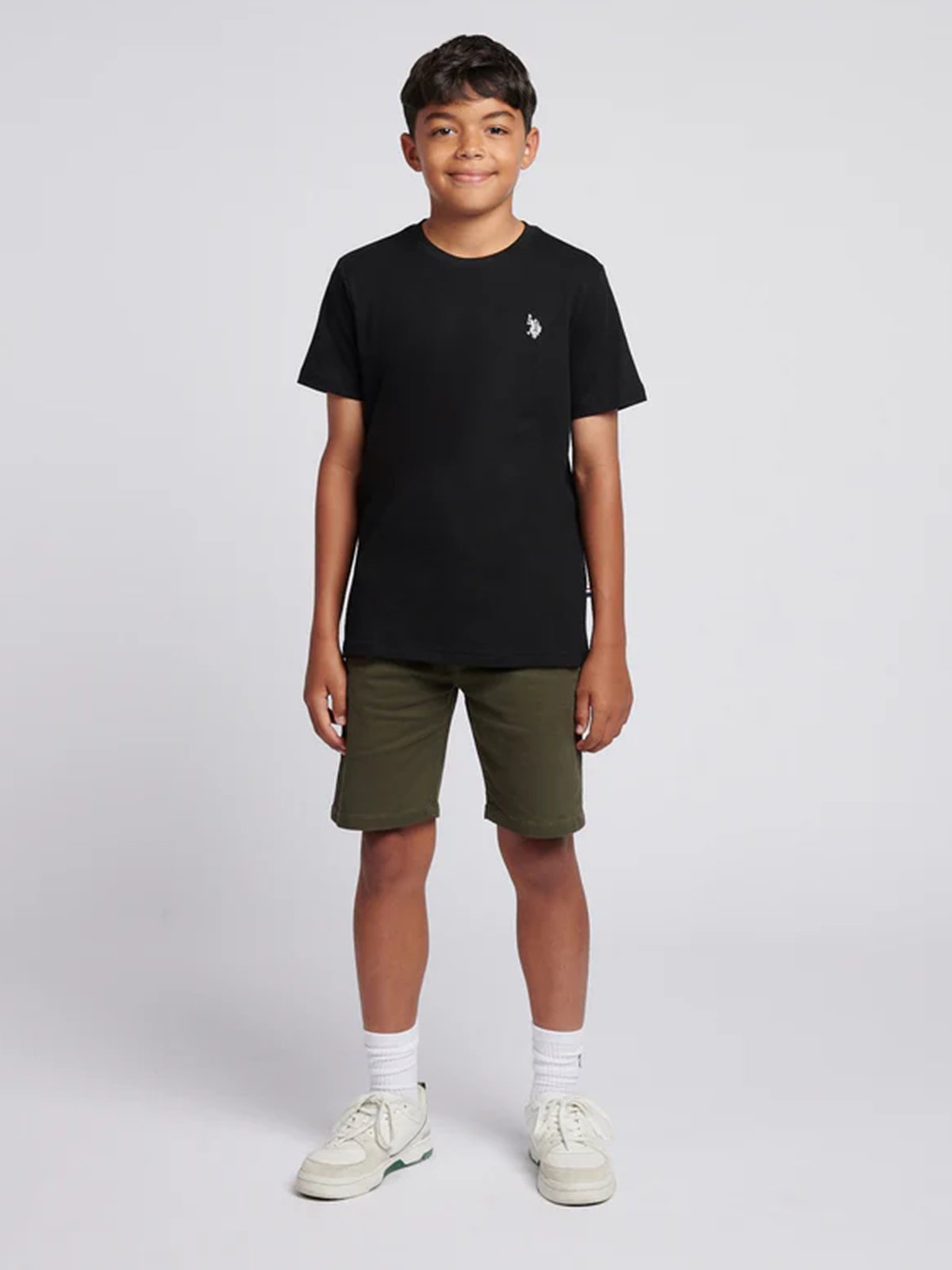 U.S. Polo Assn. Junior Dhm Tshirt Black
