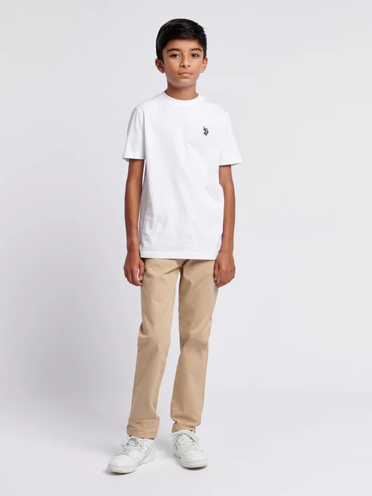 U.S. Polo Assn. Junior Dhm Tshirt White
